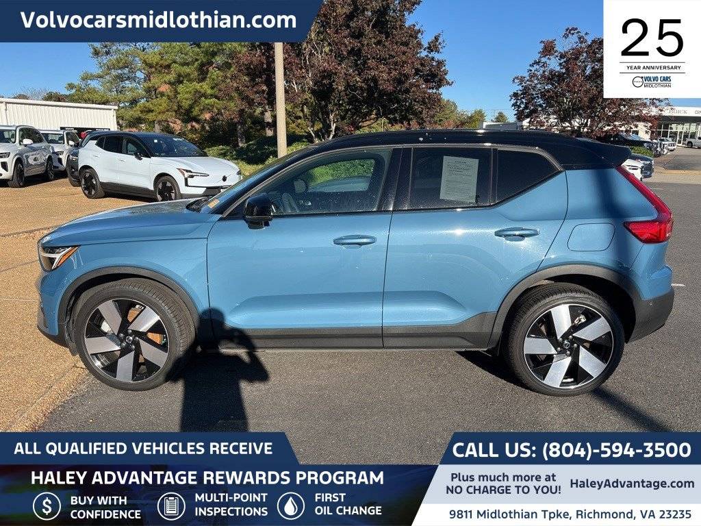 2023 Volvo XC40 Recharge Ultimate — SUV — 22,318 mi — Richmond, VA