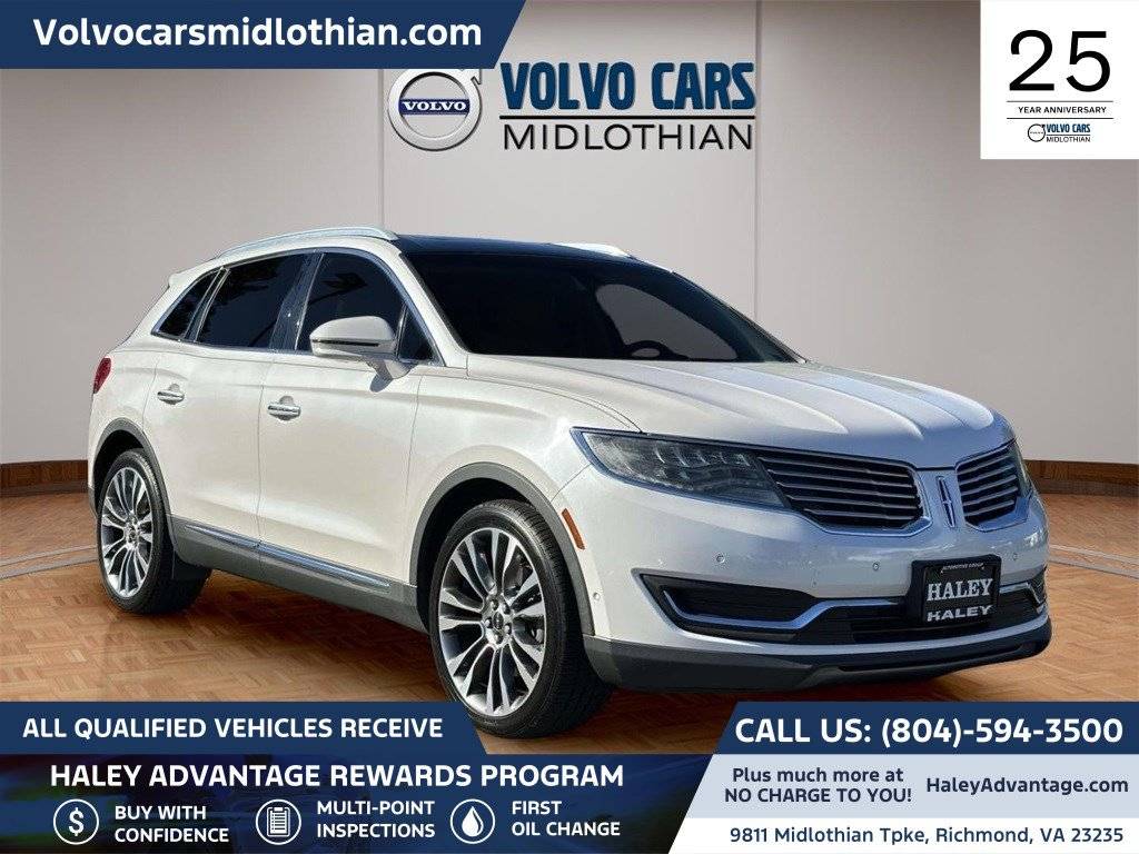 2017 Lincoln MKX Reserve — SUV — 100,667 mi — Richmond, VA