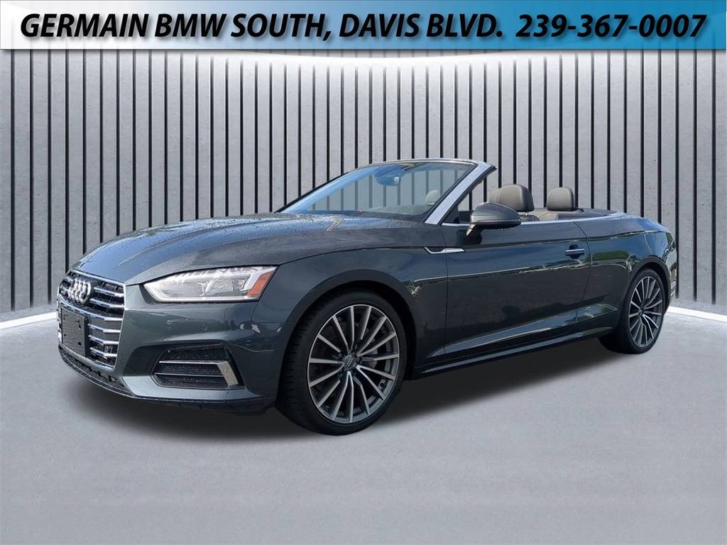 2018 Audi A5 Premium Plus — Convertible — 13,277 mi — Naples, FL
