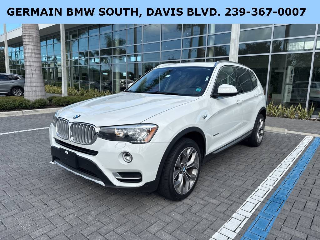2016 BMW X3 28i — SUV — 50,006 mi — Naples, FL
