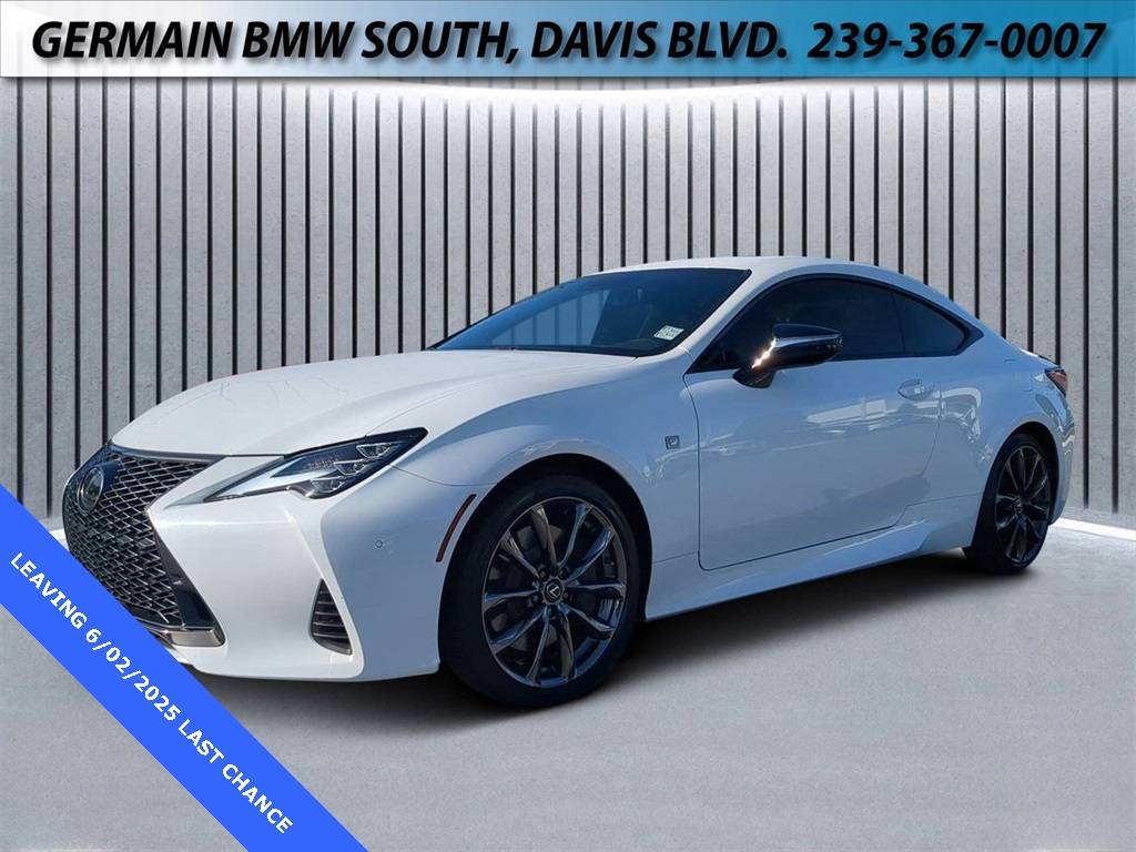2021 Lexus RC RC 350 F SPORT — Coupe — 39,834 mi — Naples, FL
