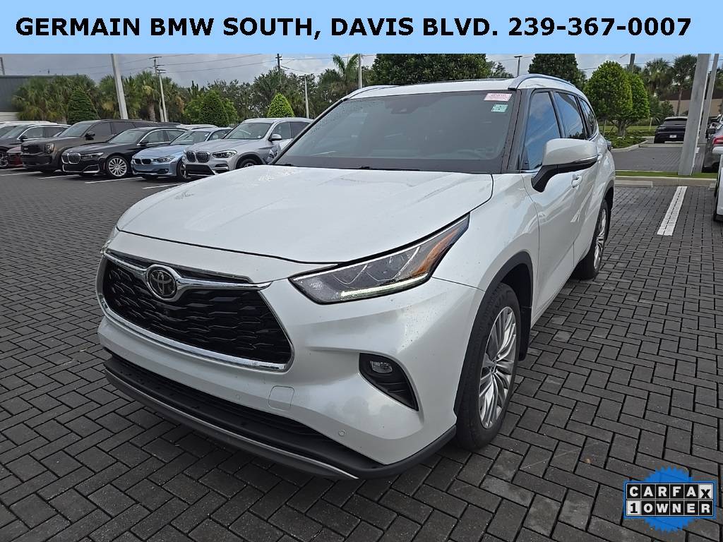 2022 Toyota Highlander Platinum — SUV — 27,047 mi — Naples, FL