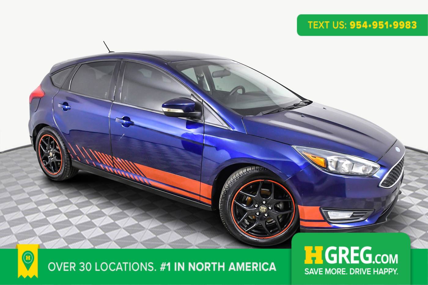 2016 Ford Focus SE — Hatchback — 47,270 mi — West Palm Beach, FL
