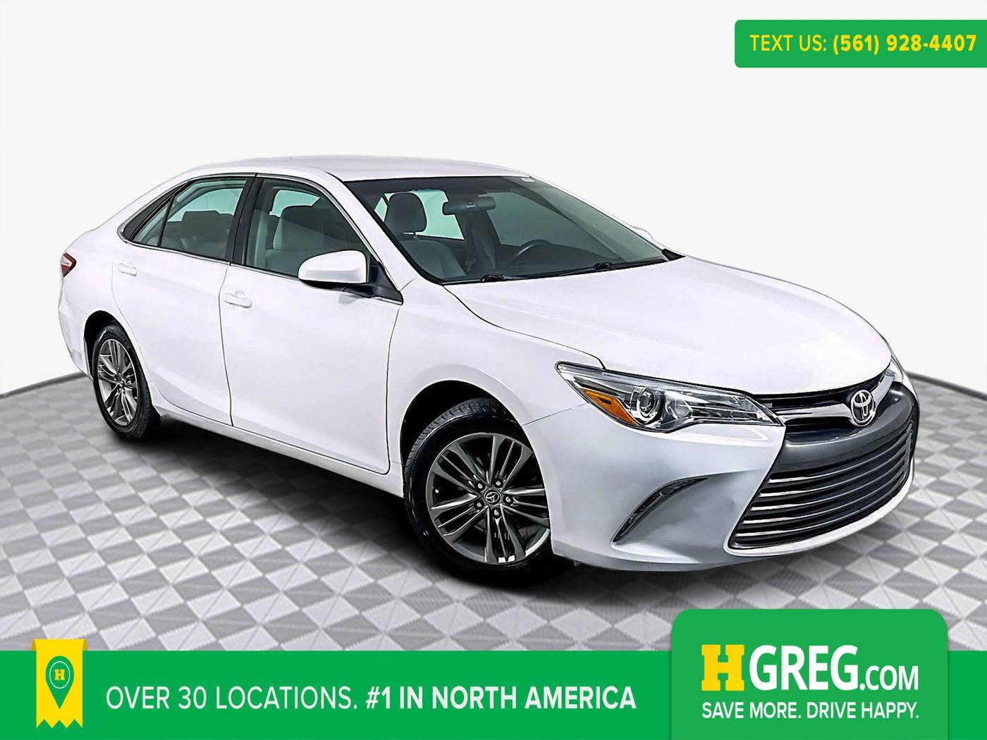 2016 Toyota Camry LE — Sedan — 76,740 mi — West Palm Beach, FL