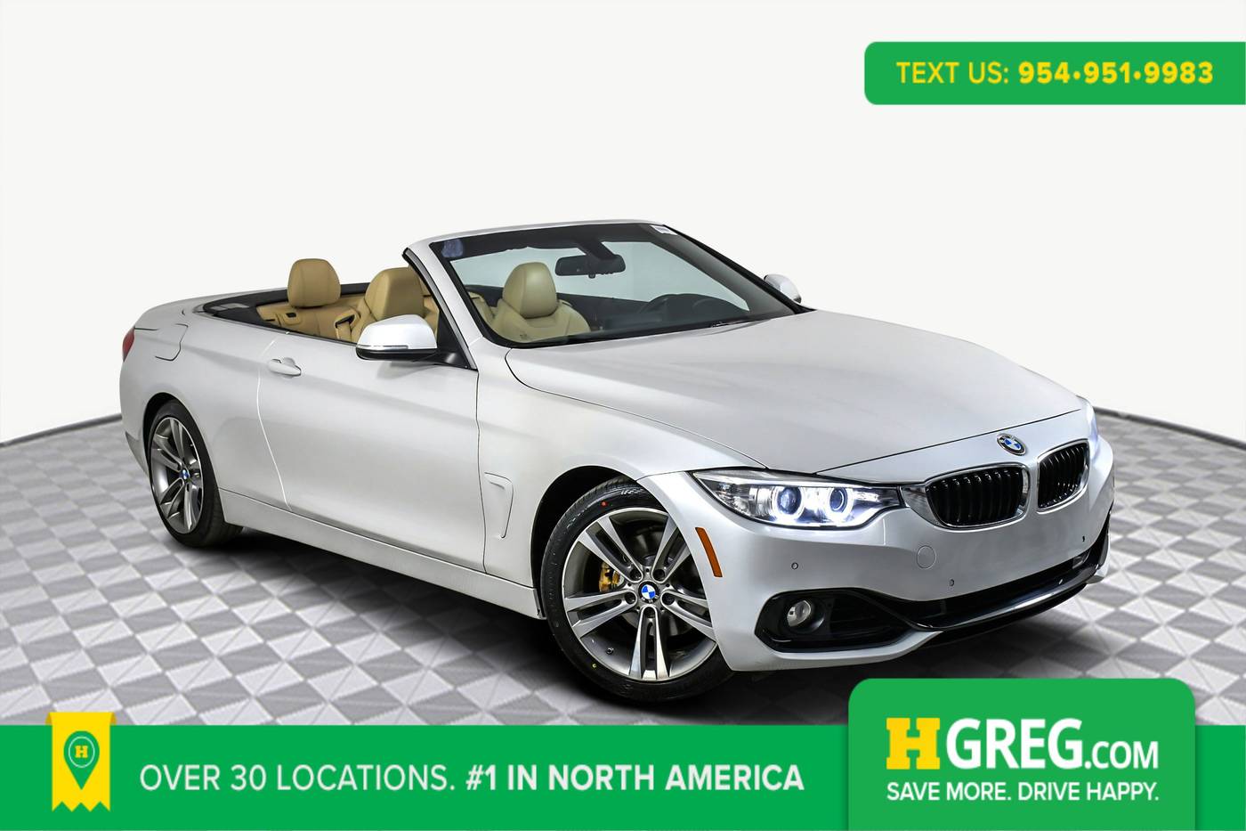 2016 BMW 4 Series 428i — Convertible — 87,210 mi — West Palm Beach, FL