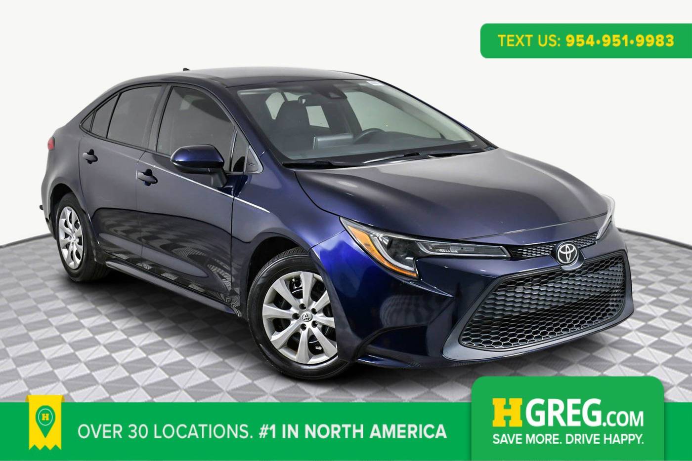 2021 Toyota Corolla LE — Sedan — 76,853 mi — West Palm Beach, FL