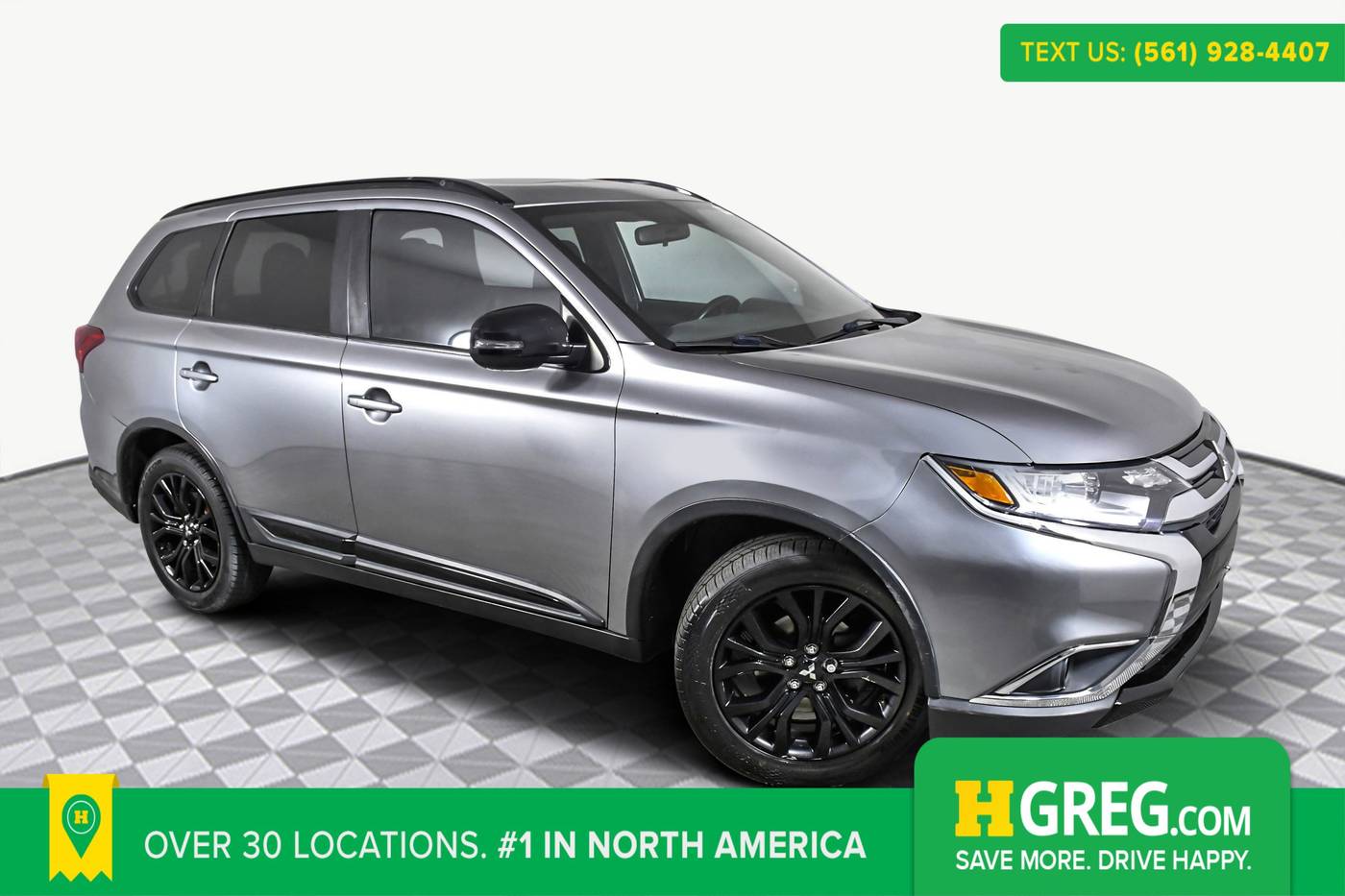 2018 Mitsubishi Outlander LE — SUV — 85,642 mi — West Palm Beach, FL