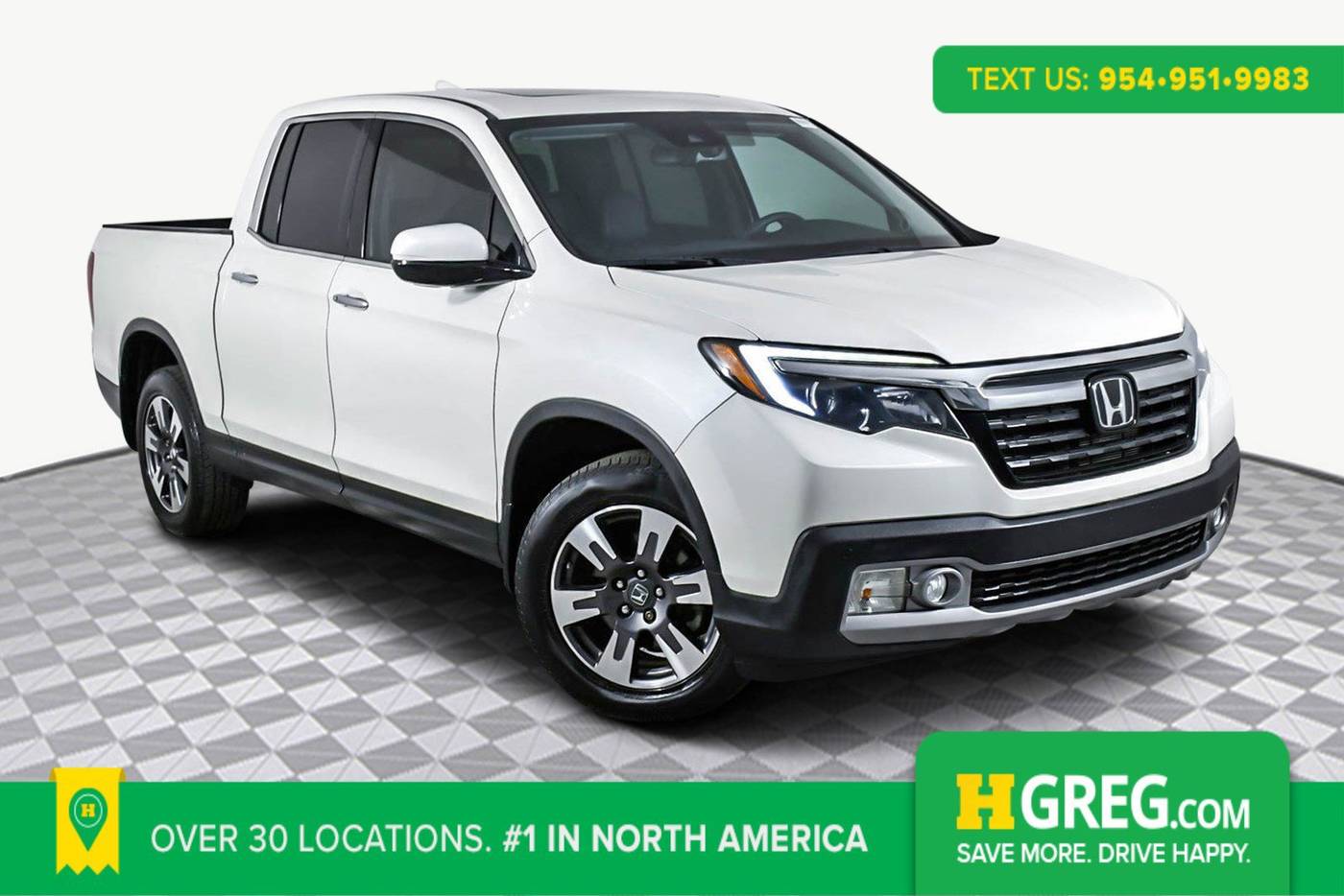 2017 Honda Ridgeline RTL-E — Pickup Truck — 42,375 mi — West Palm Beach, FL