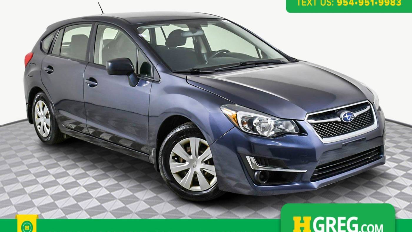2016 Subaru Impreza 2.0i — Wagon — 74,052 mi — West Palm Beach, FL