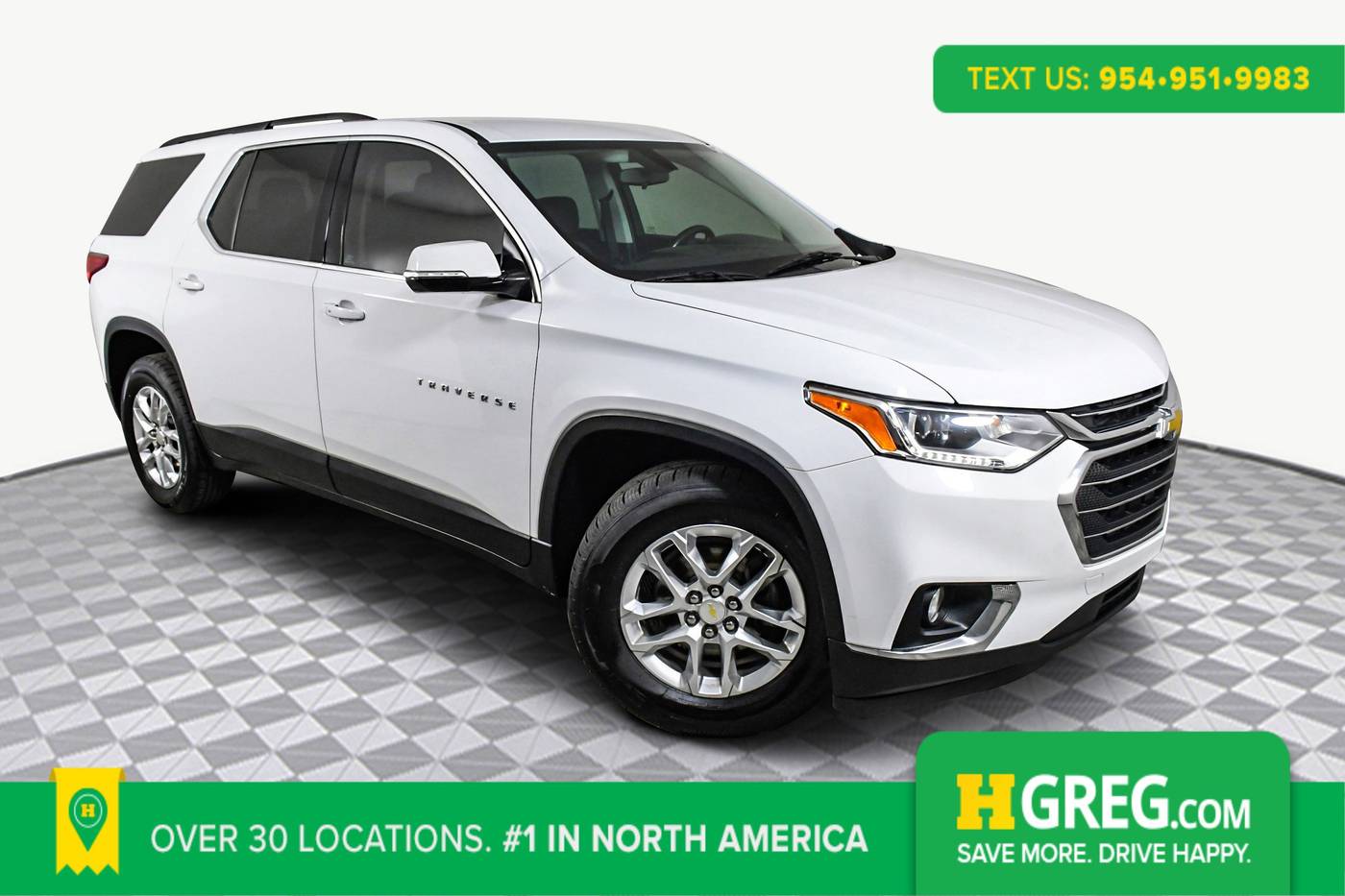 2019 Chevrolet Traverse LT Cloth — SUV — 79,425 mi — West Palm Beach, FL