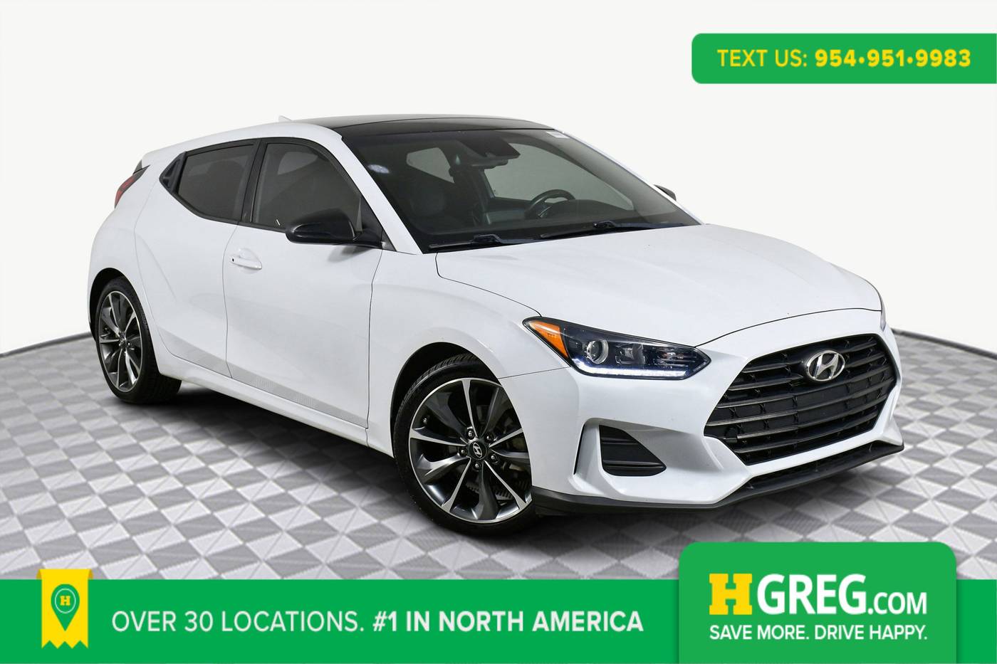 2019 Hyundai Veloster 2.0 Premium — Hatchback — 61,309 mi — West Palm Beach, FL