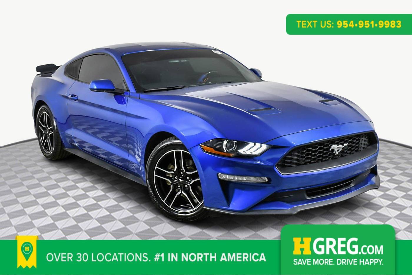 2018 Ford Mustang EcoBoost — Coupe — 63,058 mi — West Palm Beach, FL