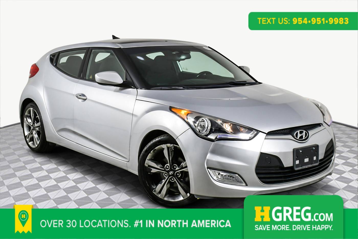2017 Hyundai Veloster Value Edition — Hatchback — 67,640 mi — West Palm Beach, FL