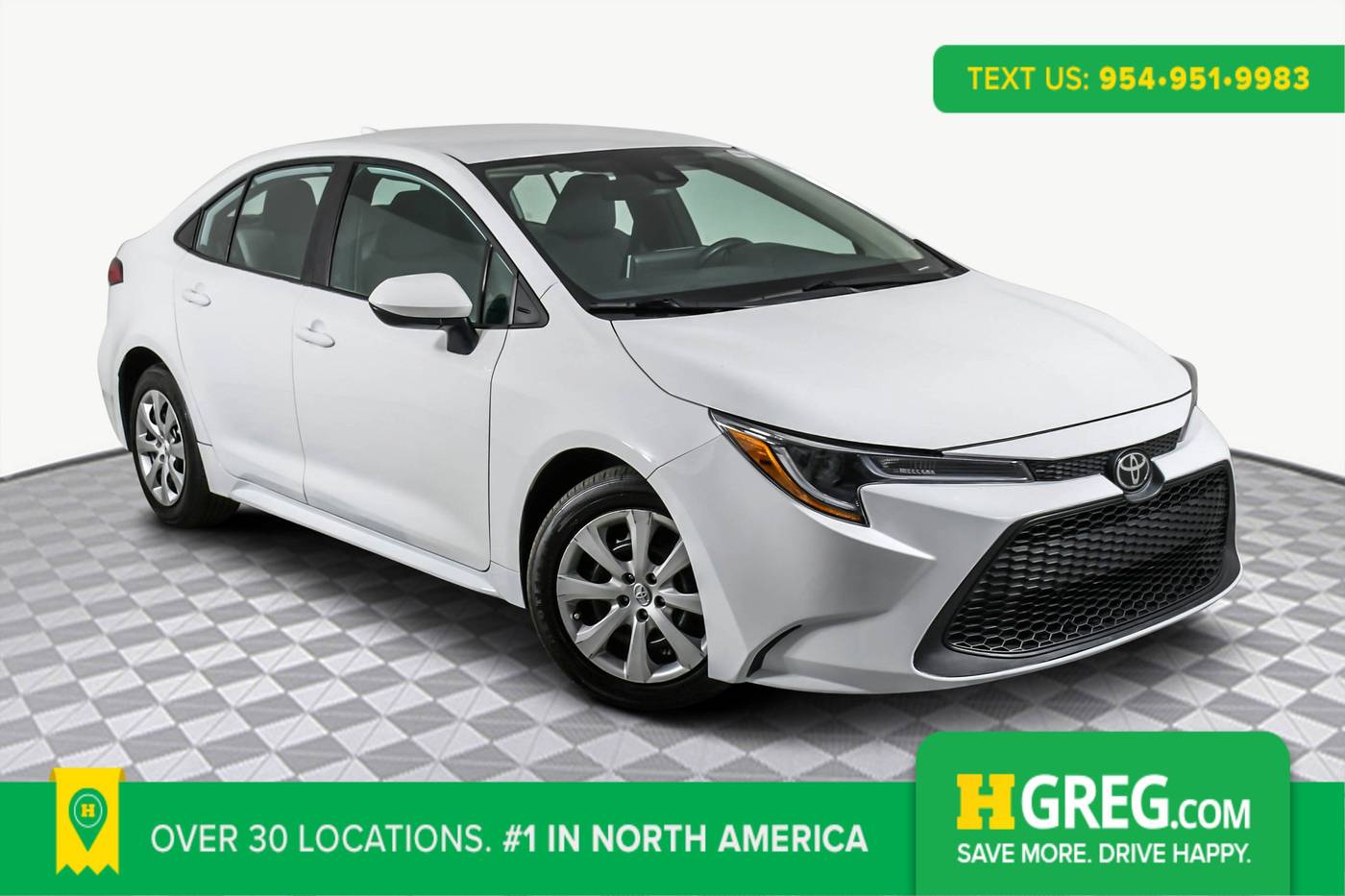 2021 Toyota Corolla LE — Sedan — 87,157 mi — West Palm Beach, FL