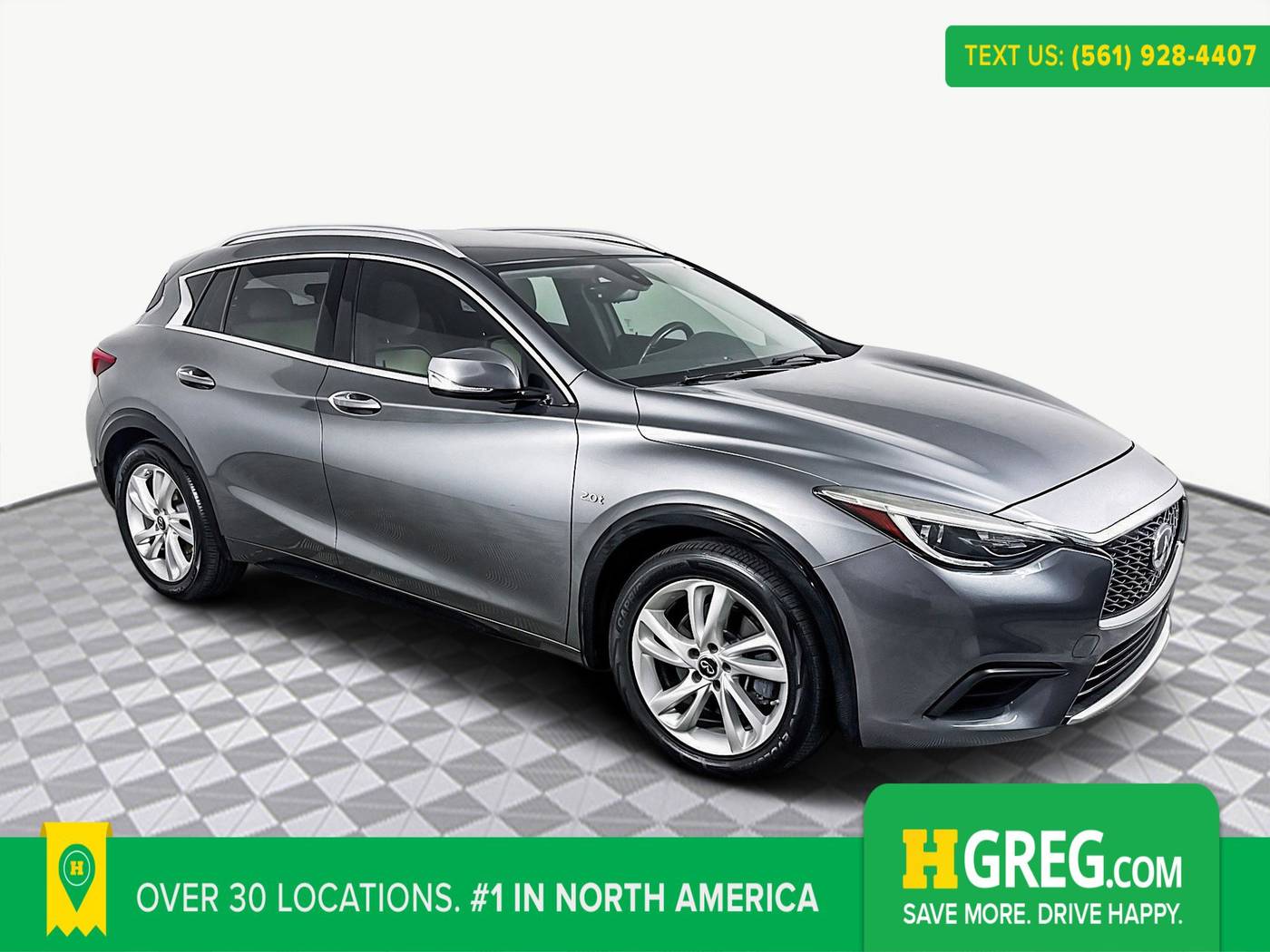 2019 INFINITI QX30 LUXE — SUV — 61,431 mi — West Palm Beach, FL