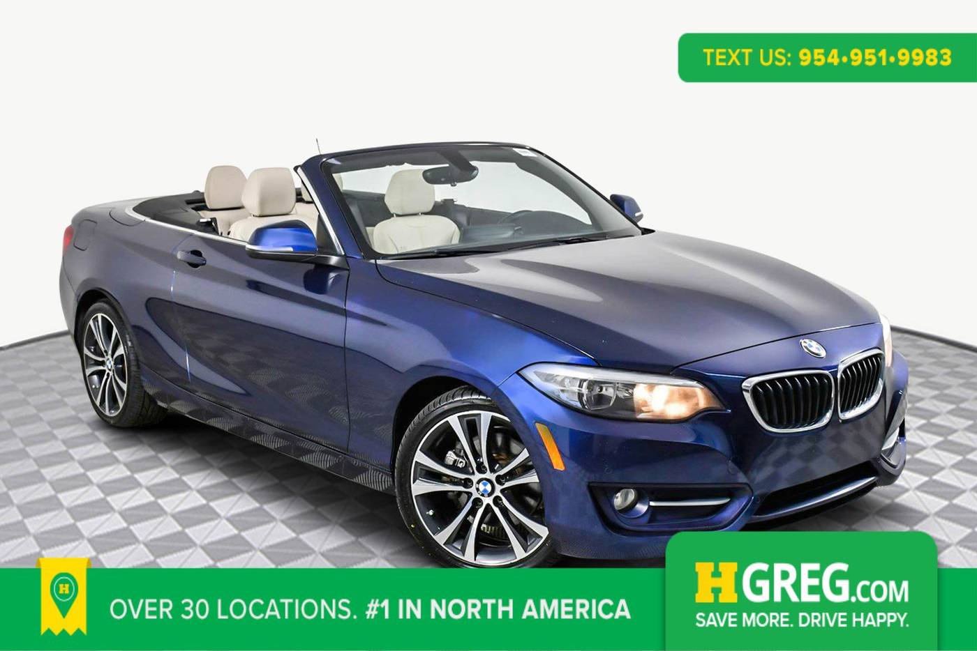 2017 BMW 2 Series 230i — Convertible — 66,810 mi — West Palm Beach, FL