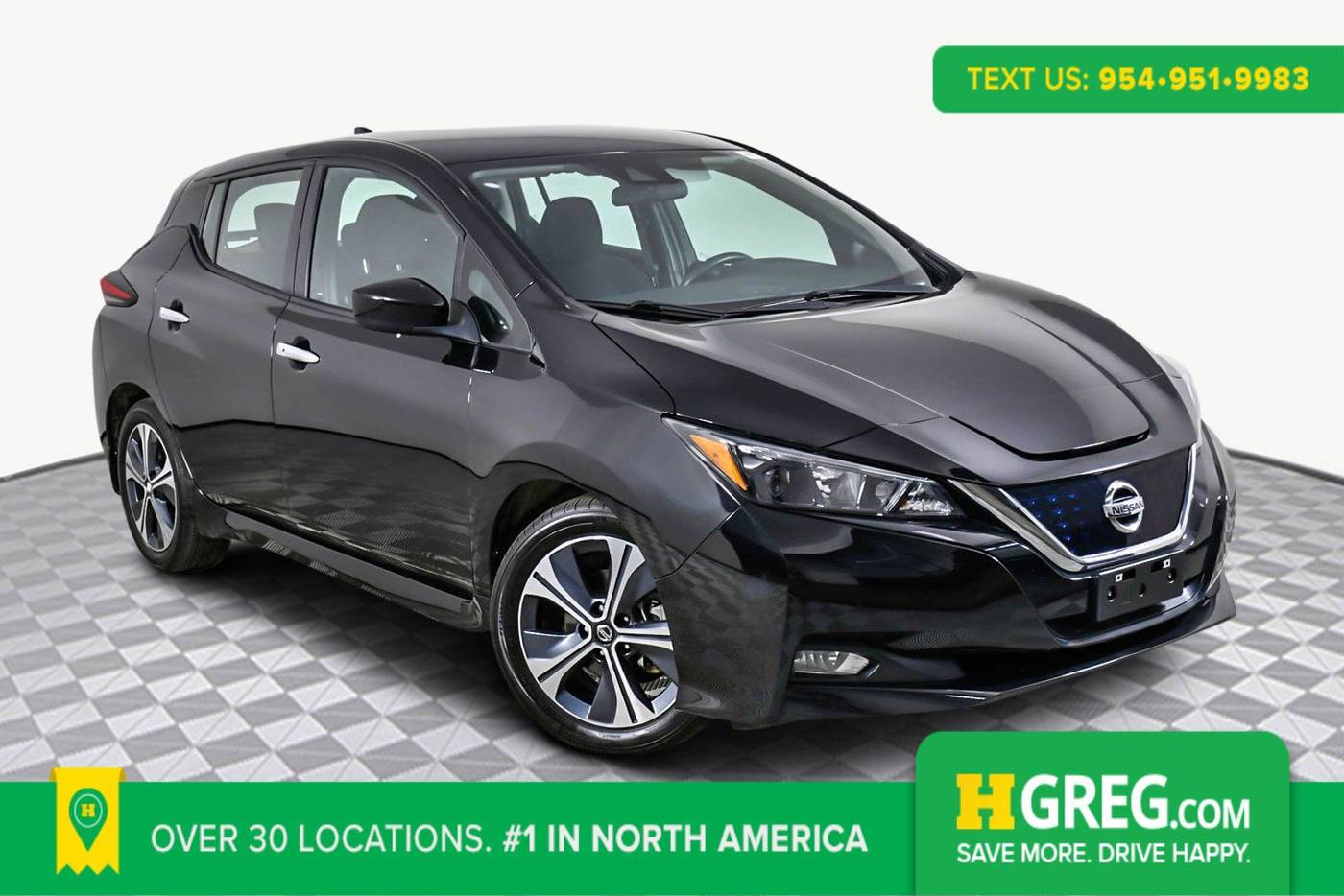2021 Nissan LEAF SV — Hatchback — 36,439 mi — West Palm Beach, FL