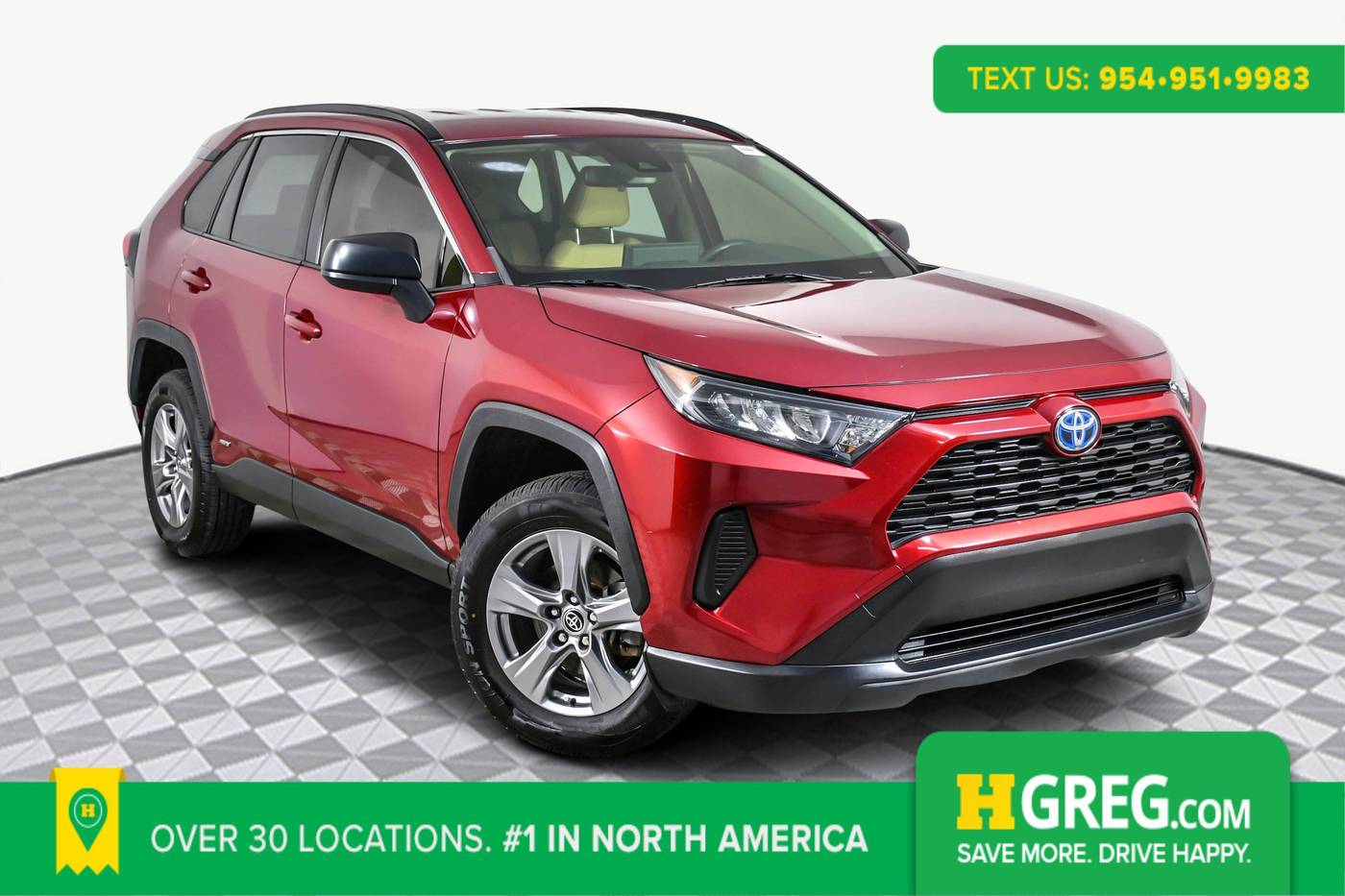 2022 Toyota RAV4 Hybrid LE — SUV — 49,534 mi — West Palm Beach, FL