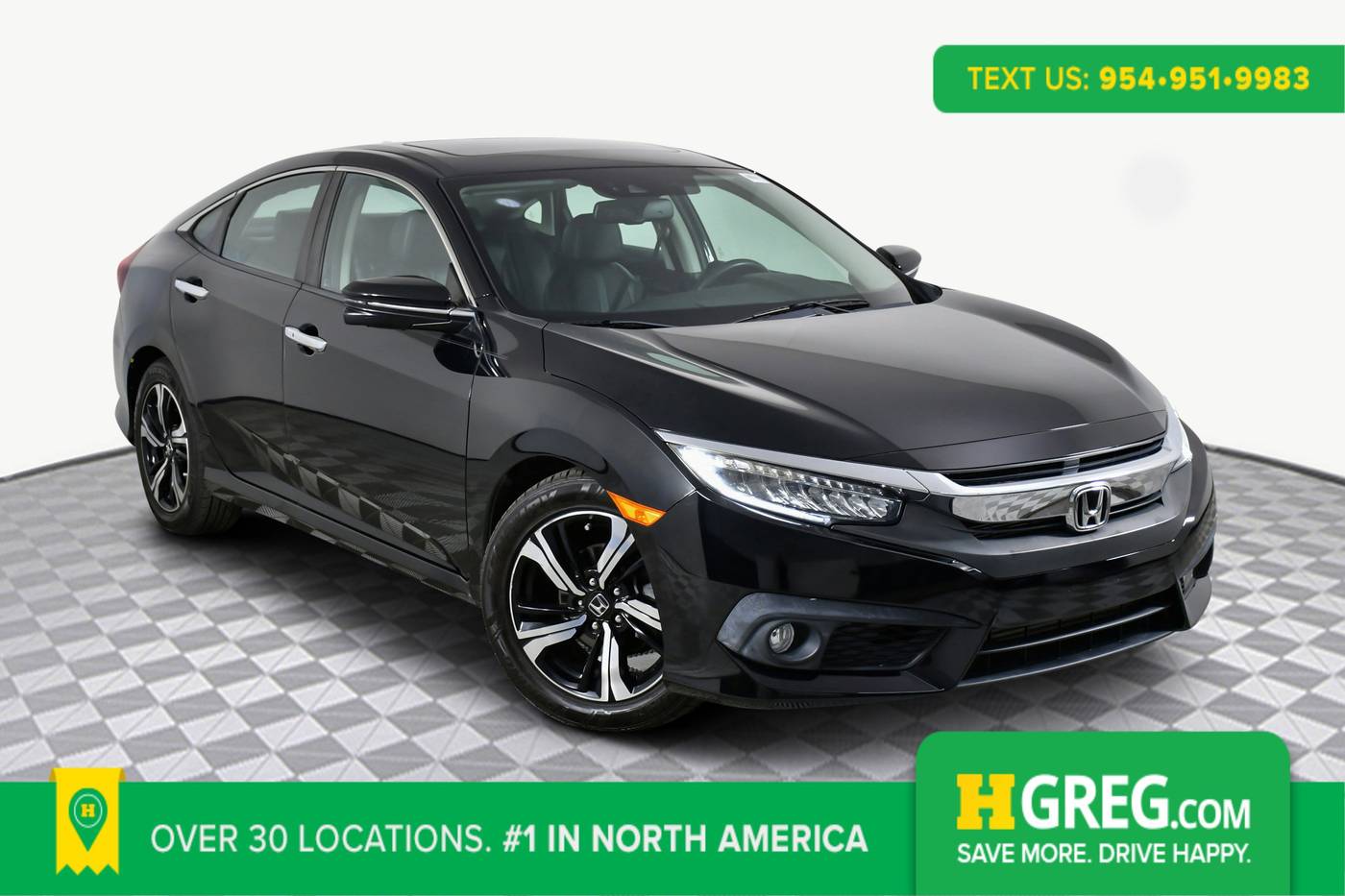 2016 Honda Civic Touring — Sedan — 38,552 mi — West Palm Beach, FL