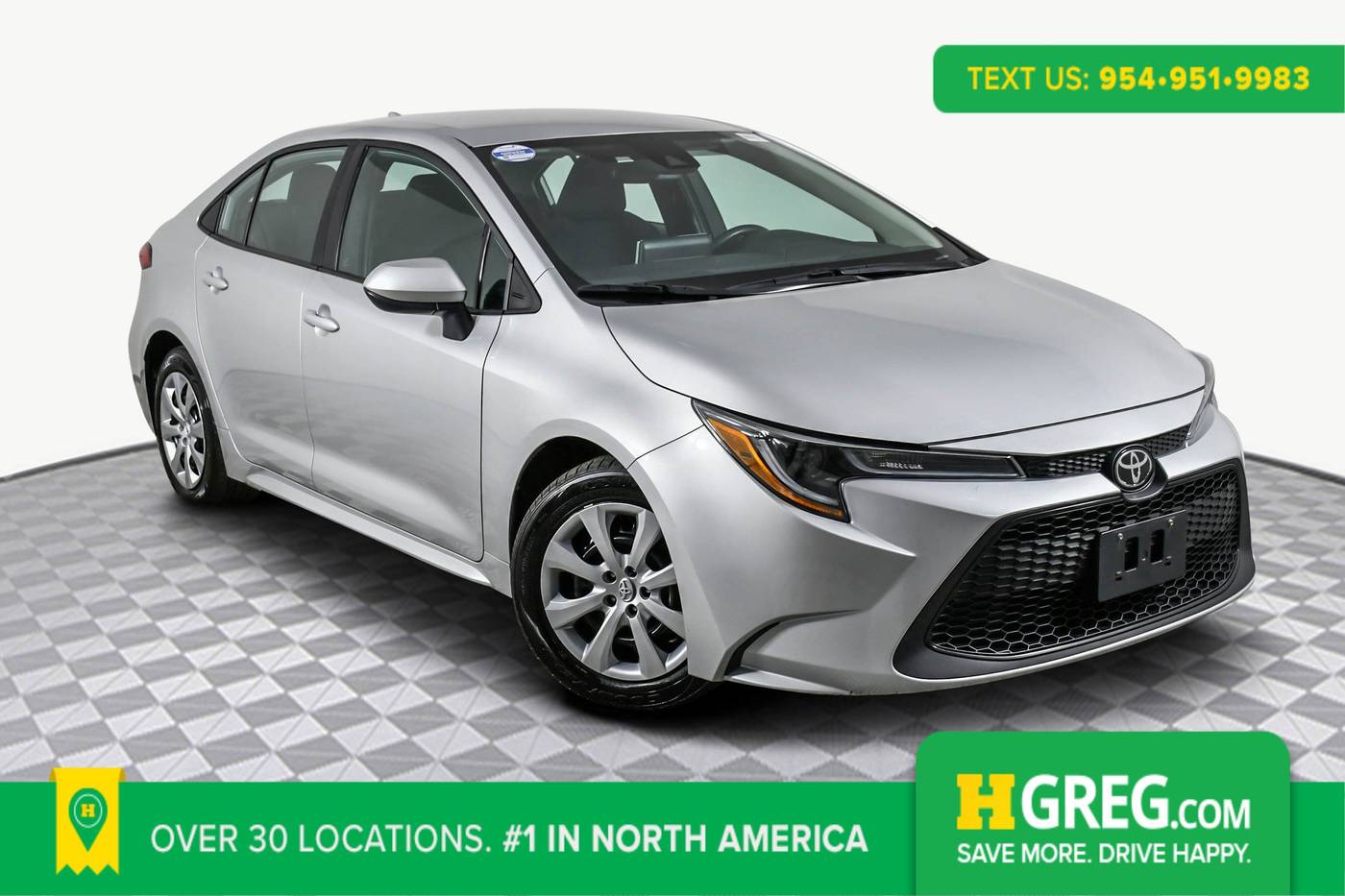 2020 Toyota Corolla LE — Sedan — 45,074 mi — West Palm Beach, FL