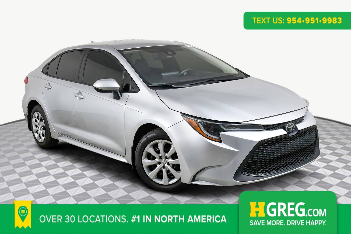 2020 Toyota Corolla LE — Sedan — 72,882 mi — West Palm Beach, FL