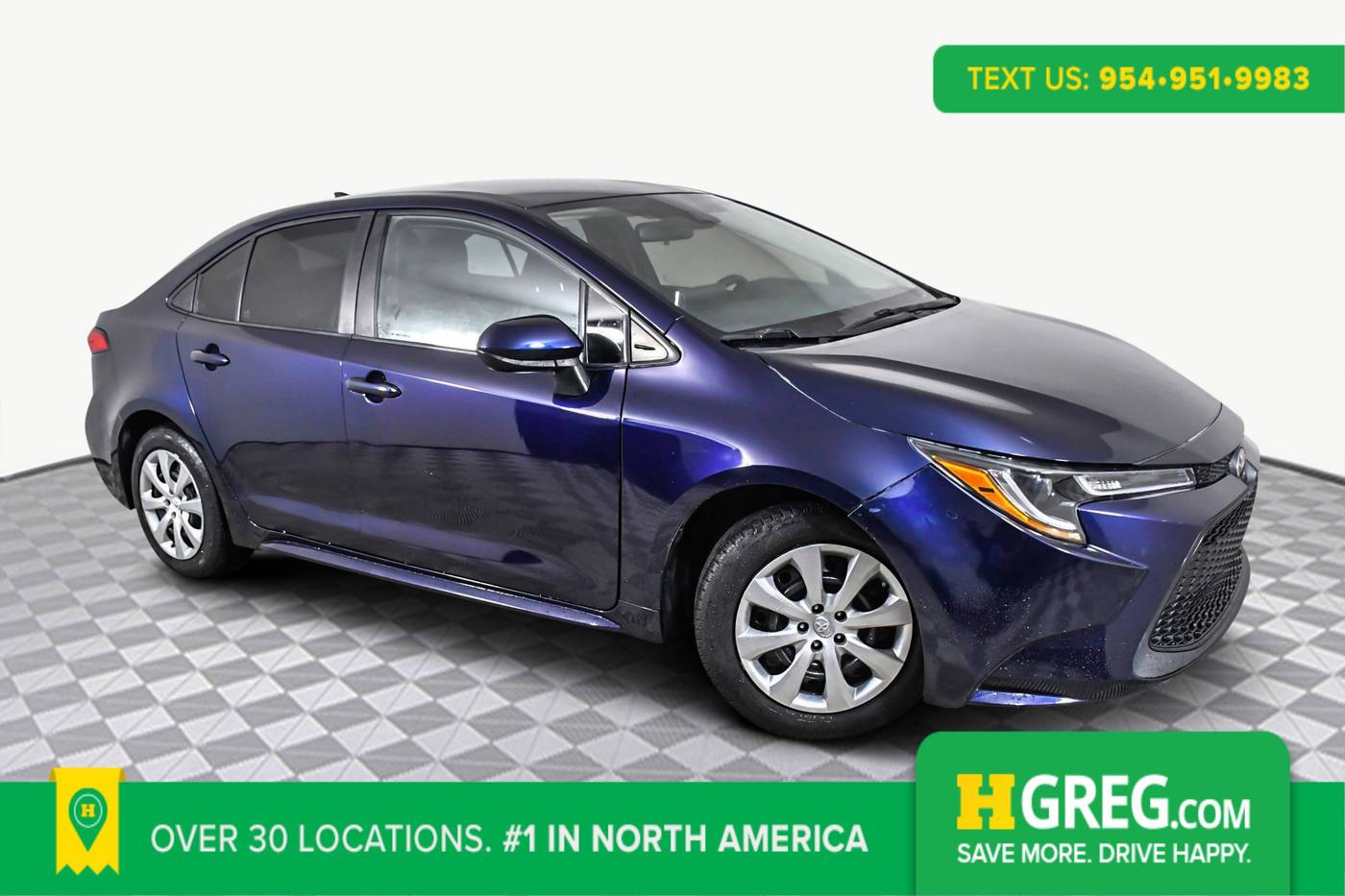 2020 Toyota Corolla LE — Sedan — 67,010 mi — West Palm Beach, FL