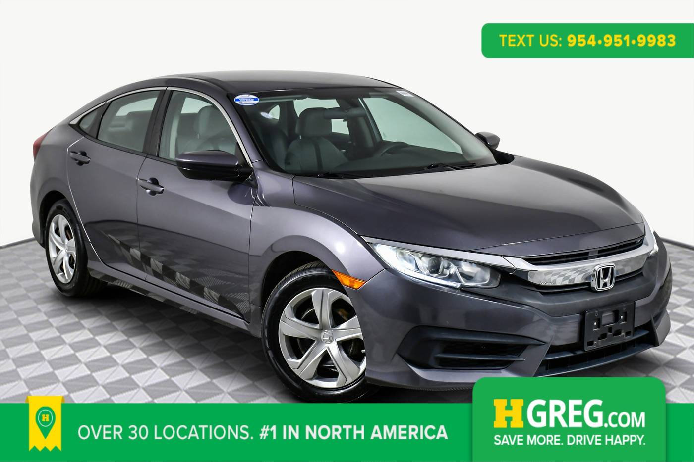 2018 Honda Civic LX — Sedan — 78,349 mi — West Palm Beach, FL