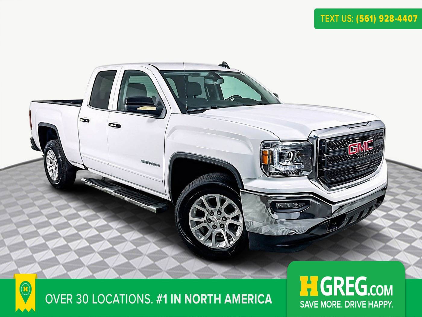 2018 GMC Sierra 1500 SLE — Pickup Truck — 60,984 mi — West Palm Beach, FL