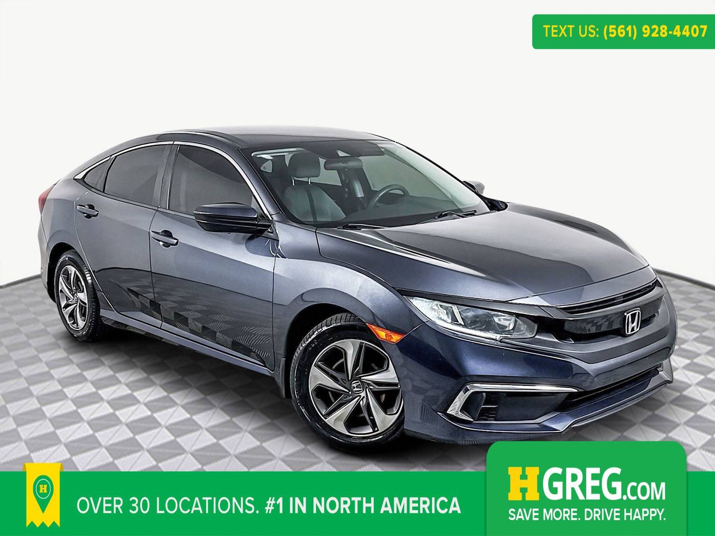 2019 Honda Civic LX — Sedan — 53,310 mi — West Palm Beach, FL