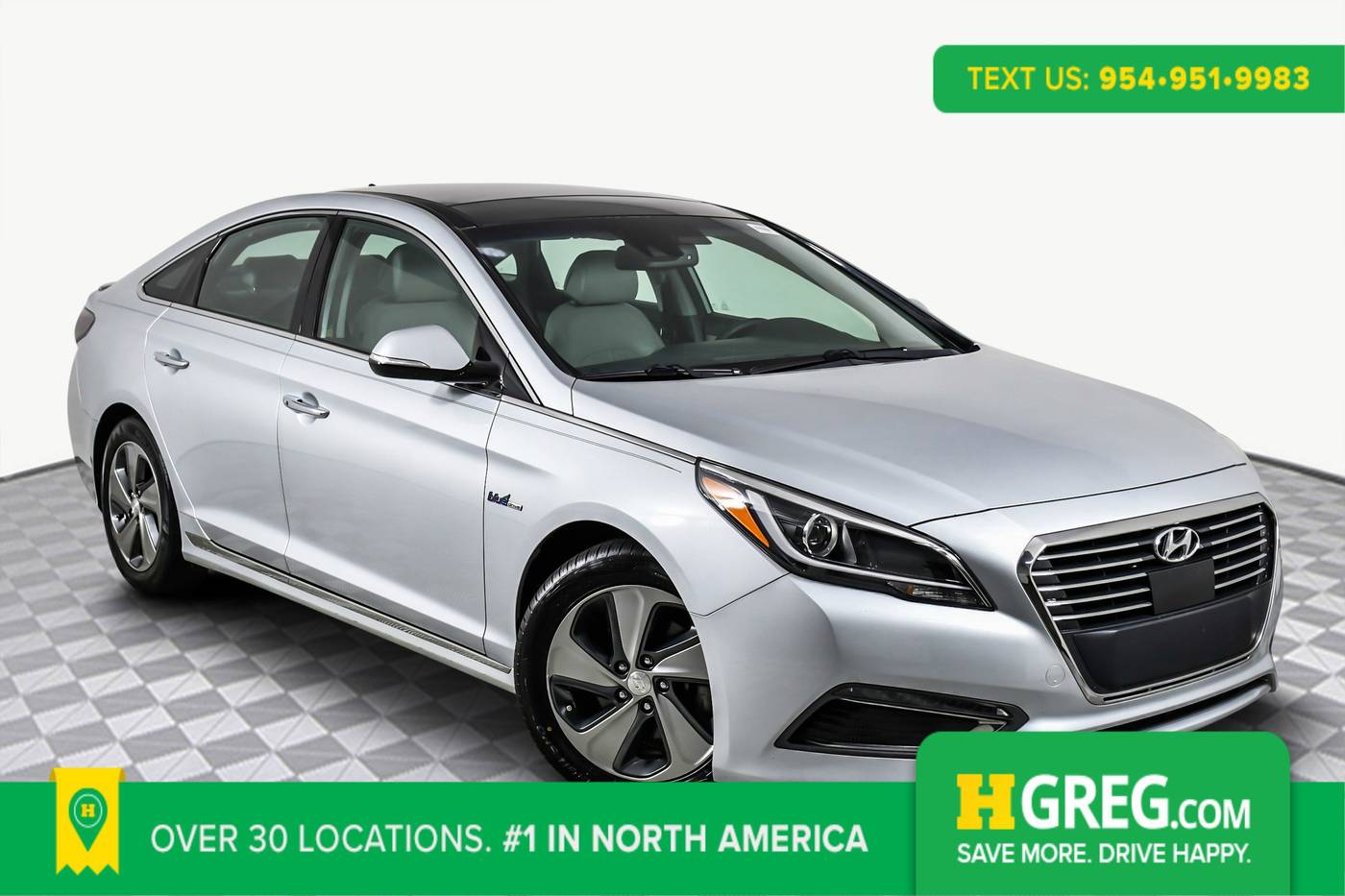 2017 Hyundai Sonata Hybrid Limited — Sedan — 28,896 mi — West Palm Beach, FL