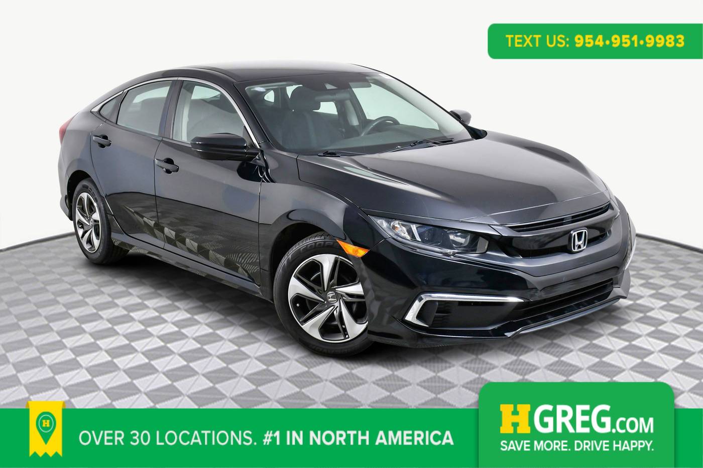 2019 Honda Civic LX — Sedan — 65,762 mi — West Palm Beach, FL