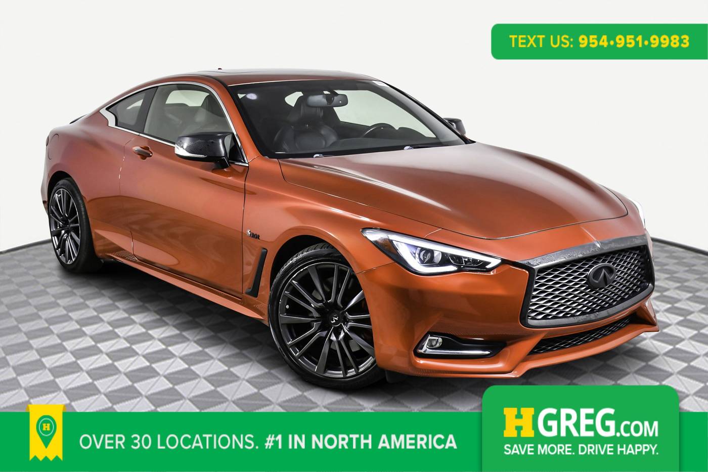 2017 INFINITI Q60 RED SPORT 400 — Coupe — 61,348 mi — West Palm Beach, FL