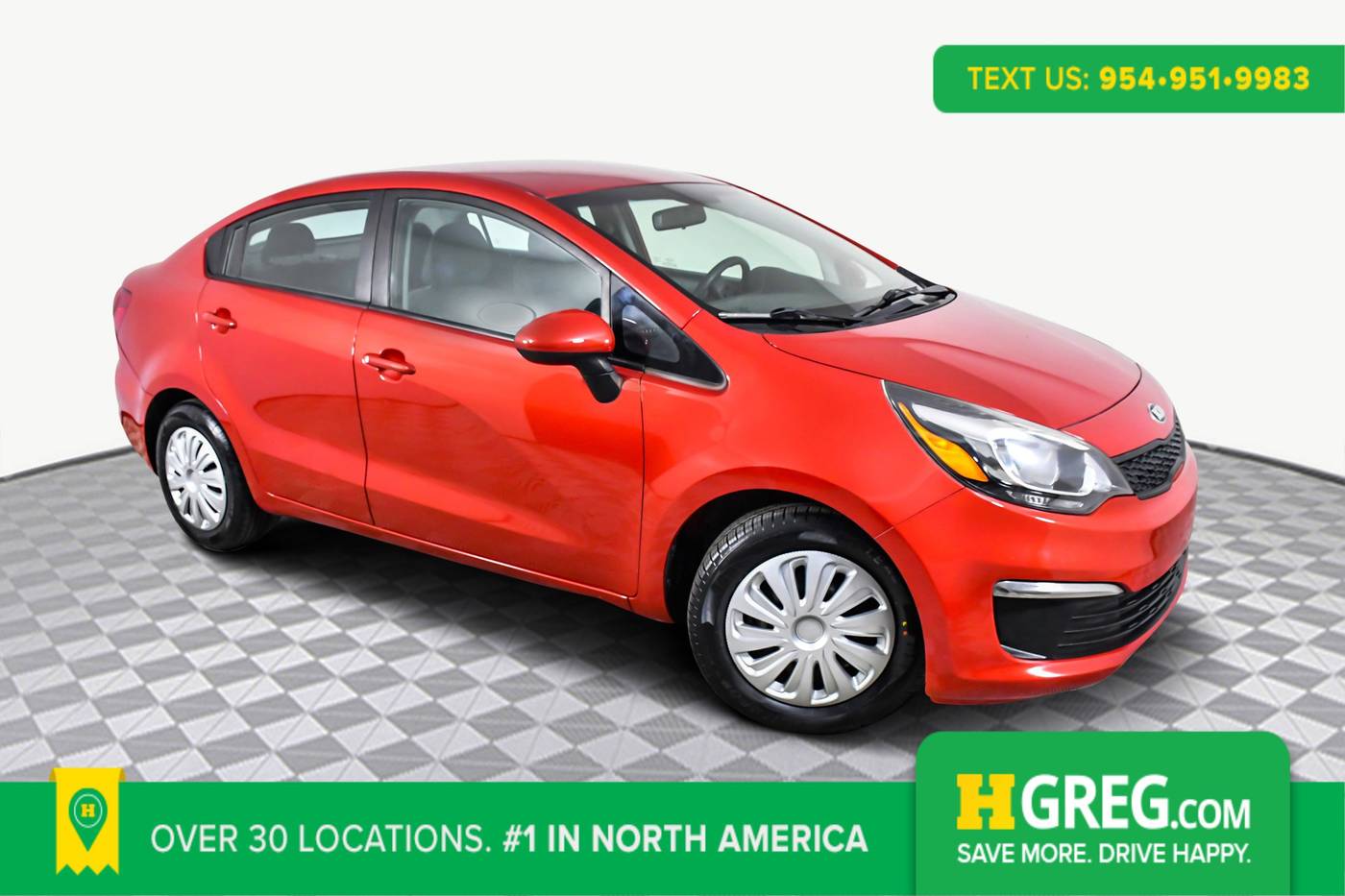 2017 Kia Rio LX — Sedan — 57,695 mi — West Palm Beach, FL