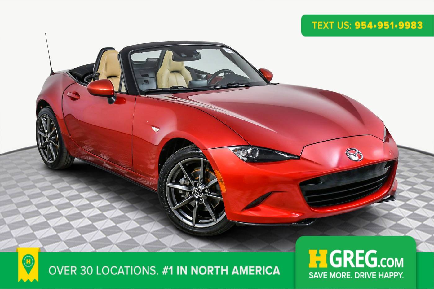 2016 Mazda MX-5 Miata Grand Touring — Convertible — 57,768 mi — West Palm Beach, FL