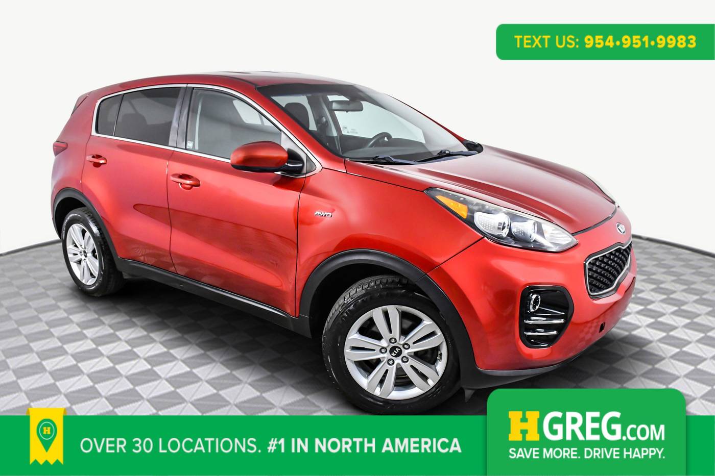 2018 Kia Sportage LX — SUV — 75,809 mi — West Palm Beach, FL