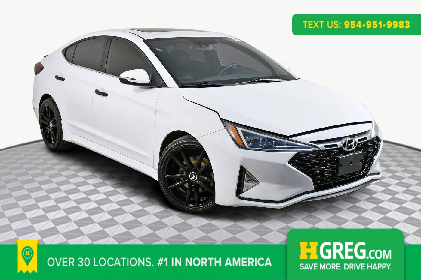 2019 Hyundai Elantra Sport — Sedan — 65,128 mi — West Palm Beach, FL