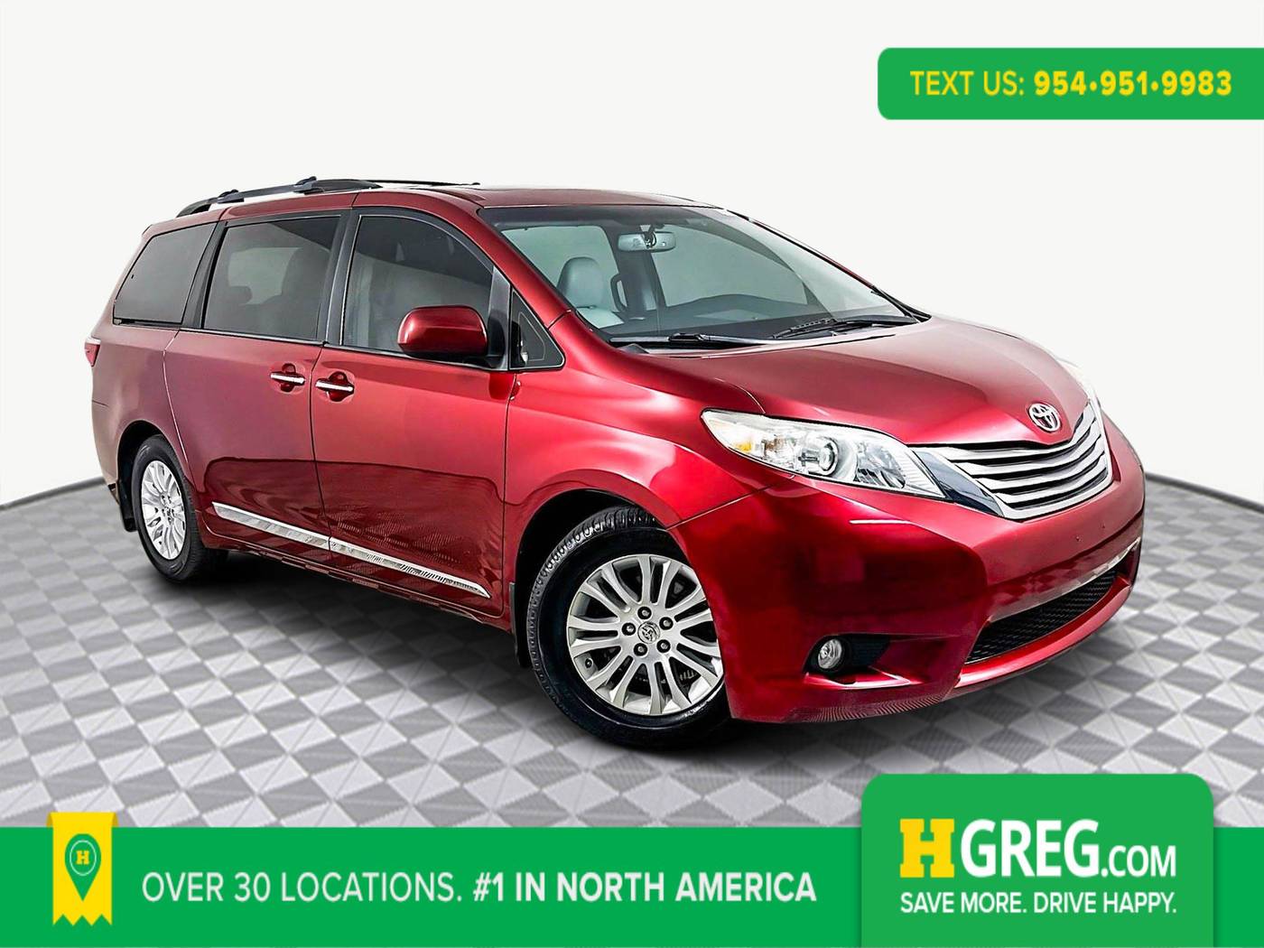 2017 Toyota Sienna XLE — Minivan — 78,830 mi — West Palm Beach, FL