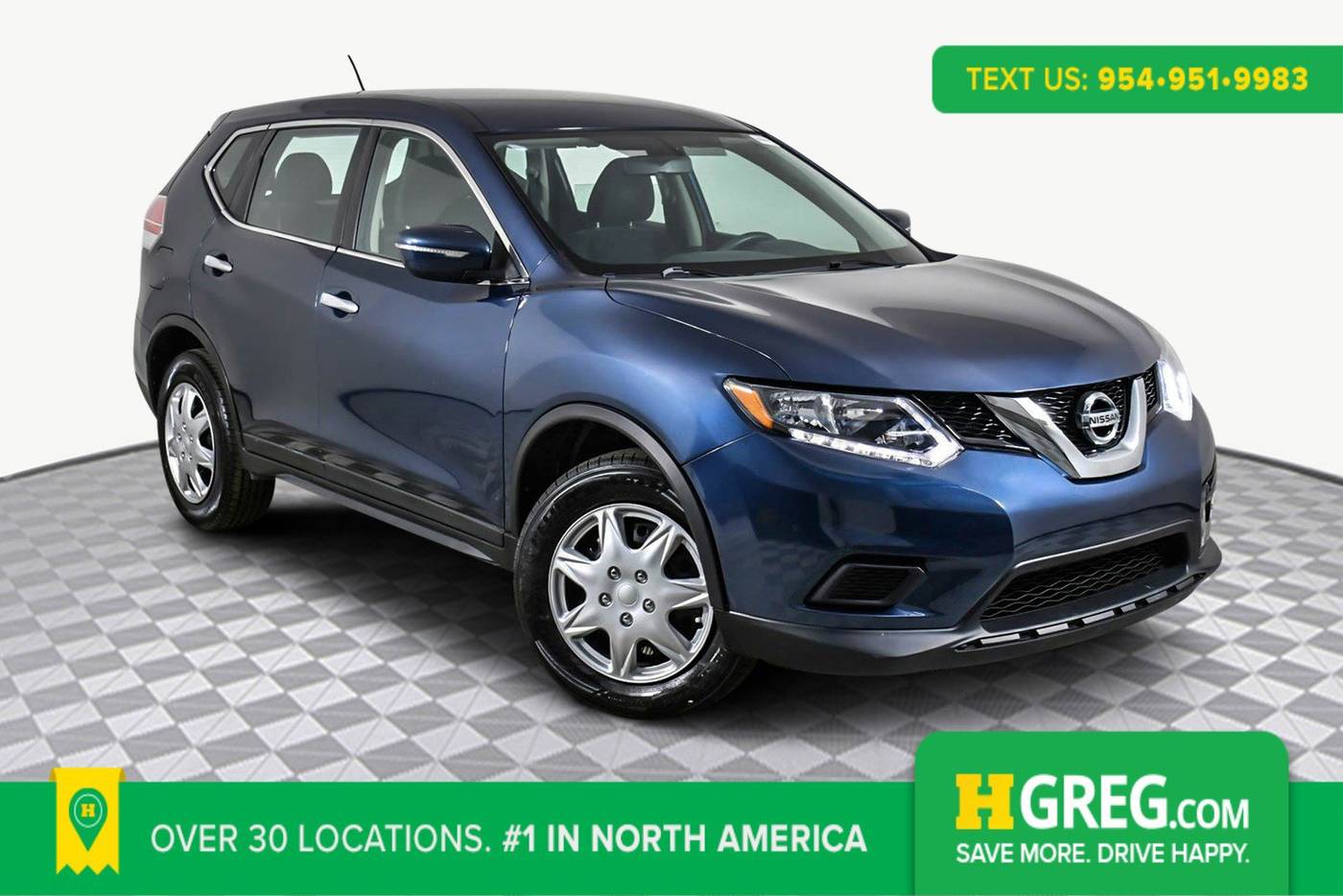 2015 Nissan Rogue S — SUV — 72,641 mi — West Palm Beach, FL