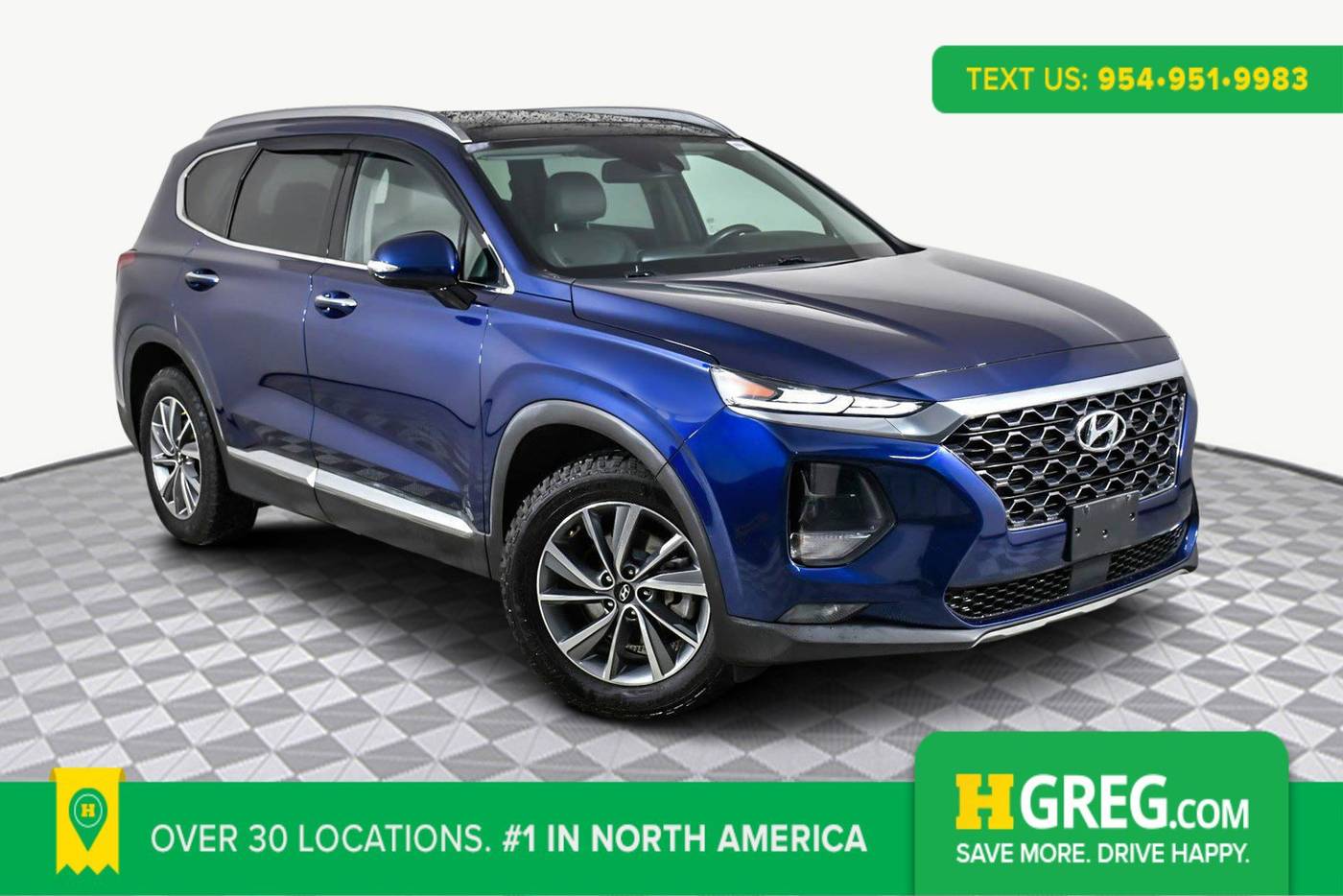 2020 Hyundai Santa Fe SEL — SUV — 63,218 mi — West Palm Beach, FL