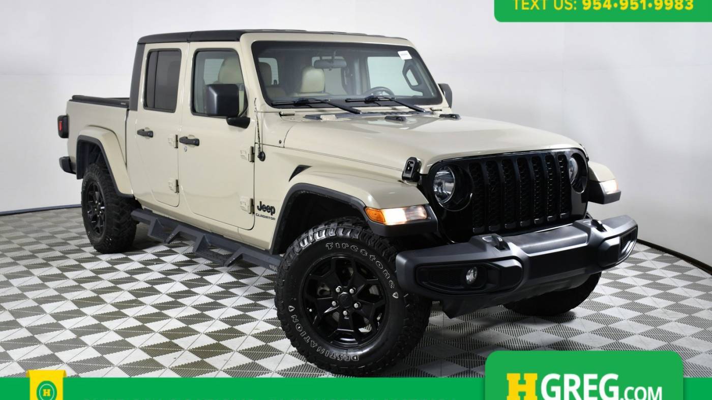 2022 Jeep Gladiator Willys Sport — Pickup Truck — 43,107 mi — West Palm Beach, FL