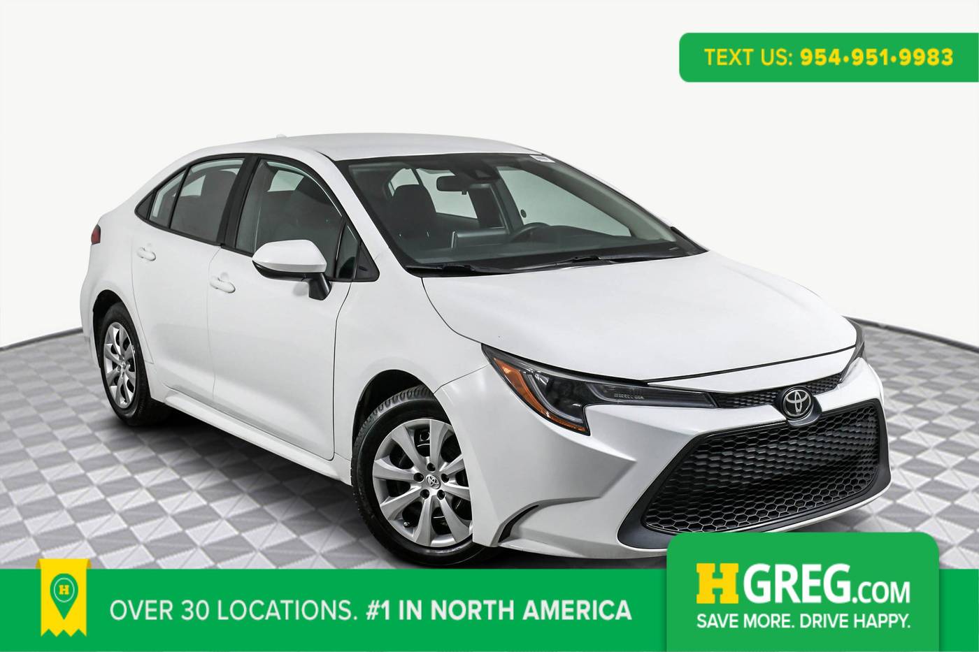 2020 Toyota Corolla LE — Sedan — 67,816 mi — West Palm Beach, FL