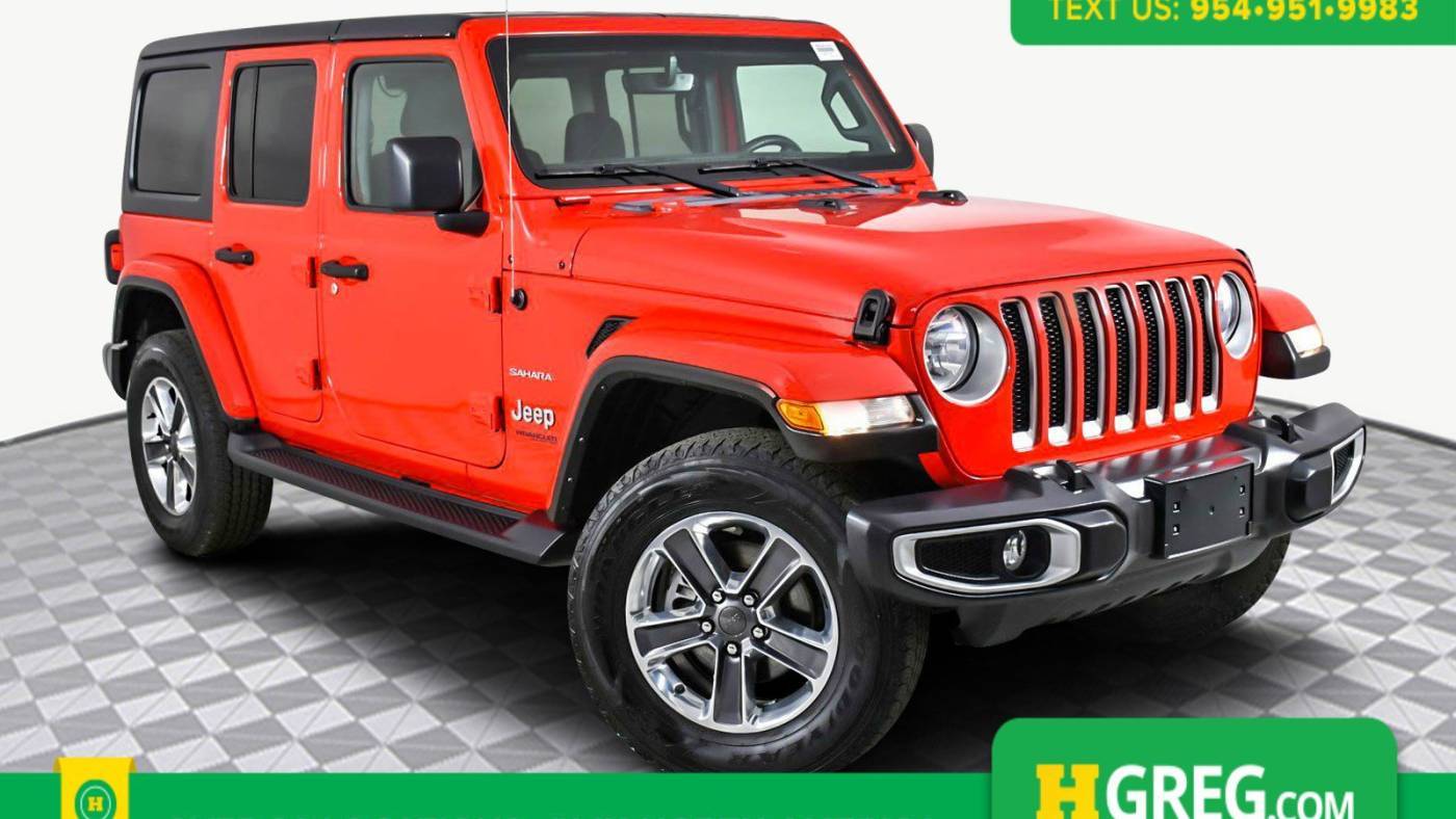 2021 Jeep Wrangler Sahara — SUV — 40,084 mi — West Palm Beach, FL
