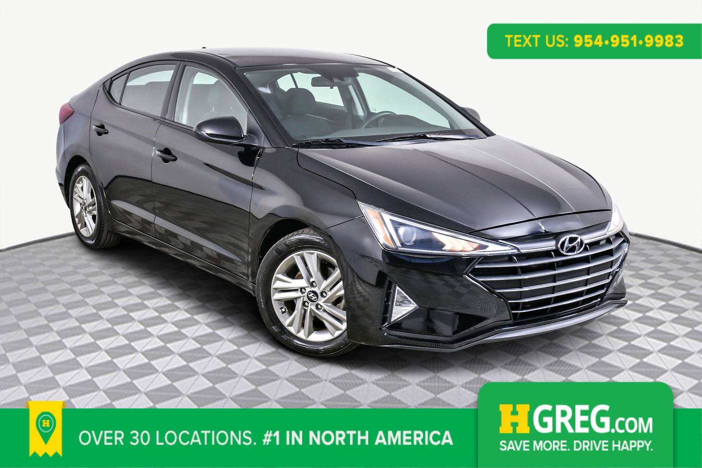 2019 Hyundai Elantra SEL — Sedan — 70,095 mi — West Palm Beach, FL
