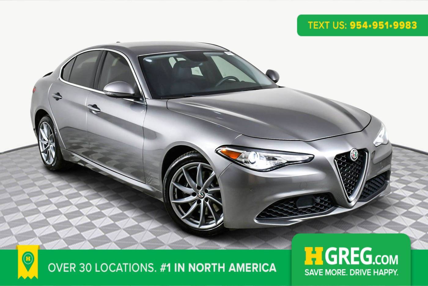 2018 Alfa Romeo Giulia Standard — Sedan — 53,896 mi — West Palm Beach, FL