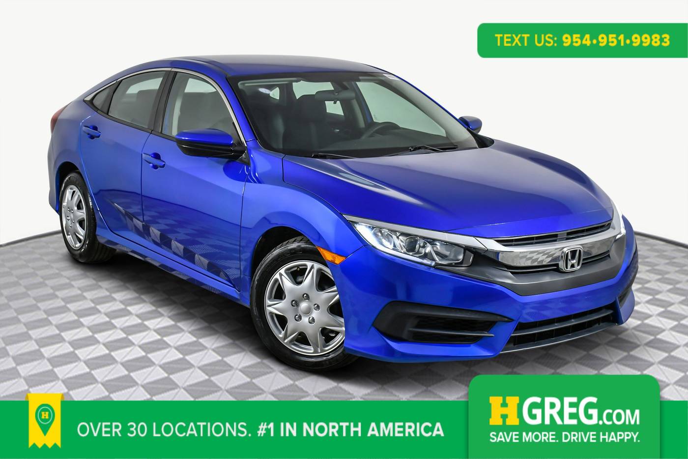 2018 Honda Civic LX — Sedan — 30,730 mi — West Palm Beach, FL