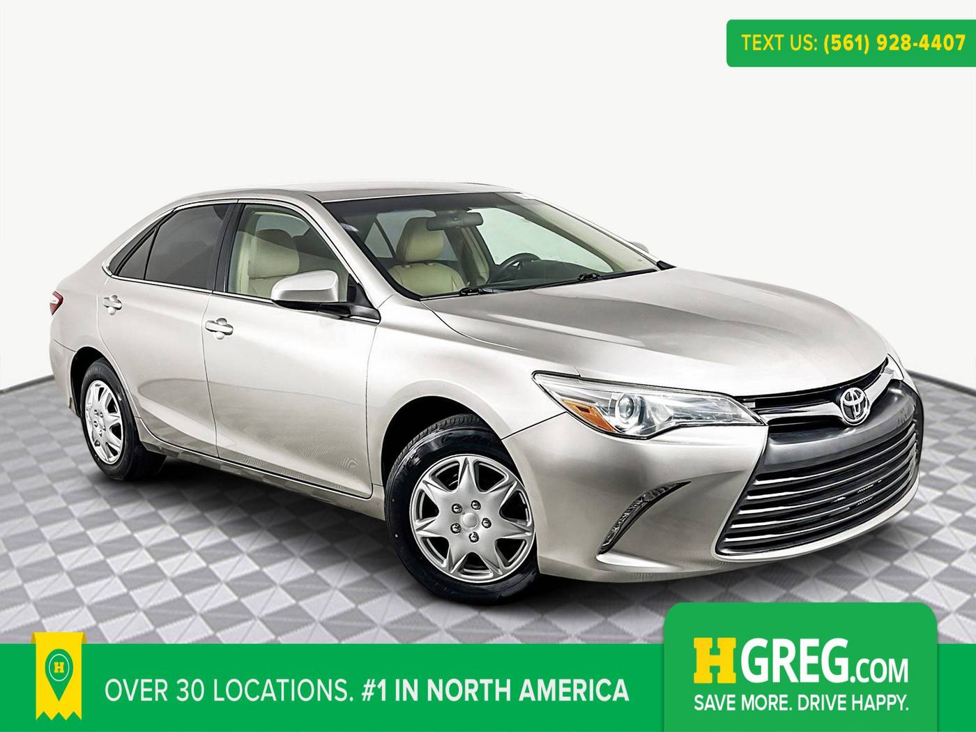 2017 Toyota Camry LE — Sedan — 78,728 mi — West Palm Beach, FL