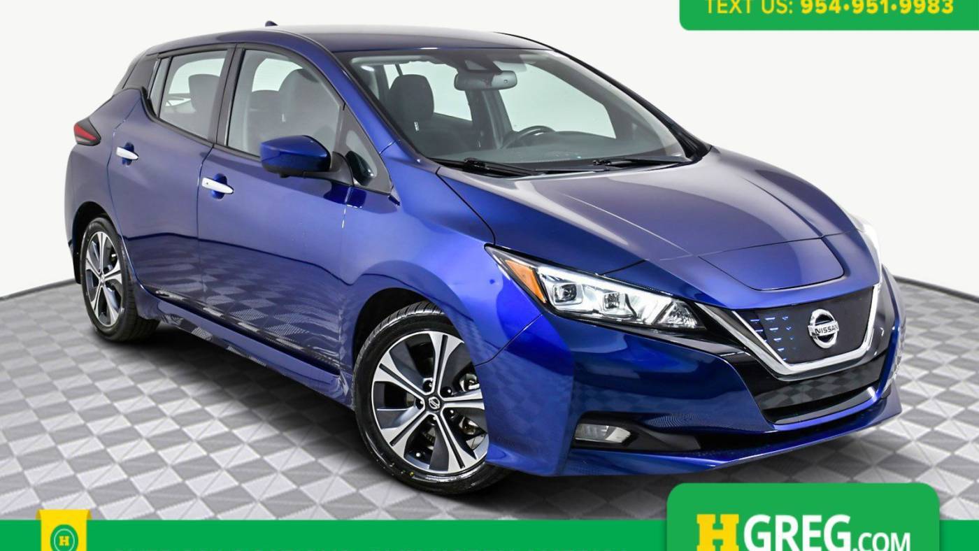 2021 Nissan LEAF SV — Hatchback — 30,416 mi — West Palm Beach, FL
