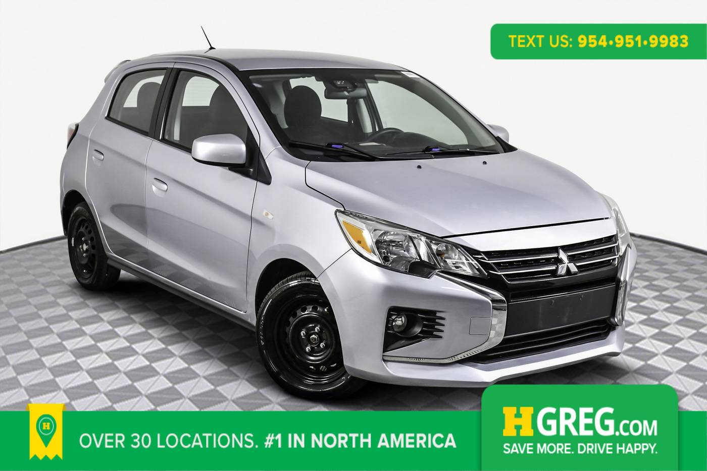 2021 Mitsubishi Mirage Carbonite Edition — Hatchback — 43,076 mi — West Palm Beach, FL