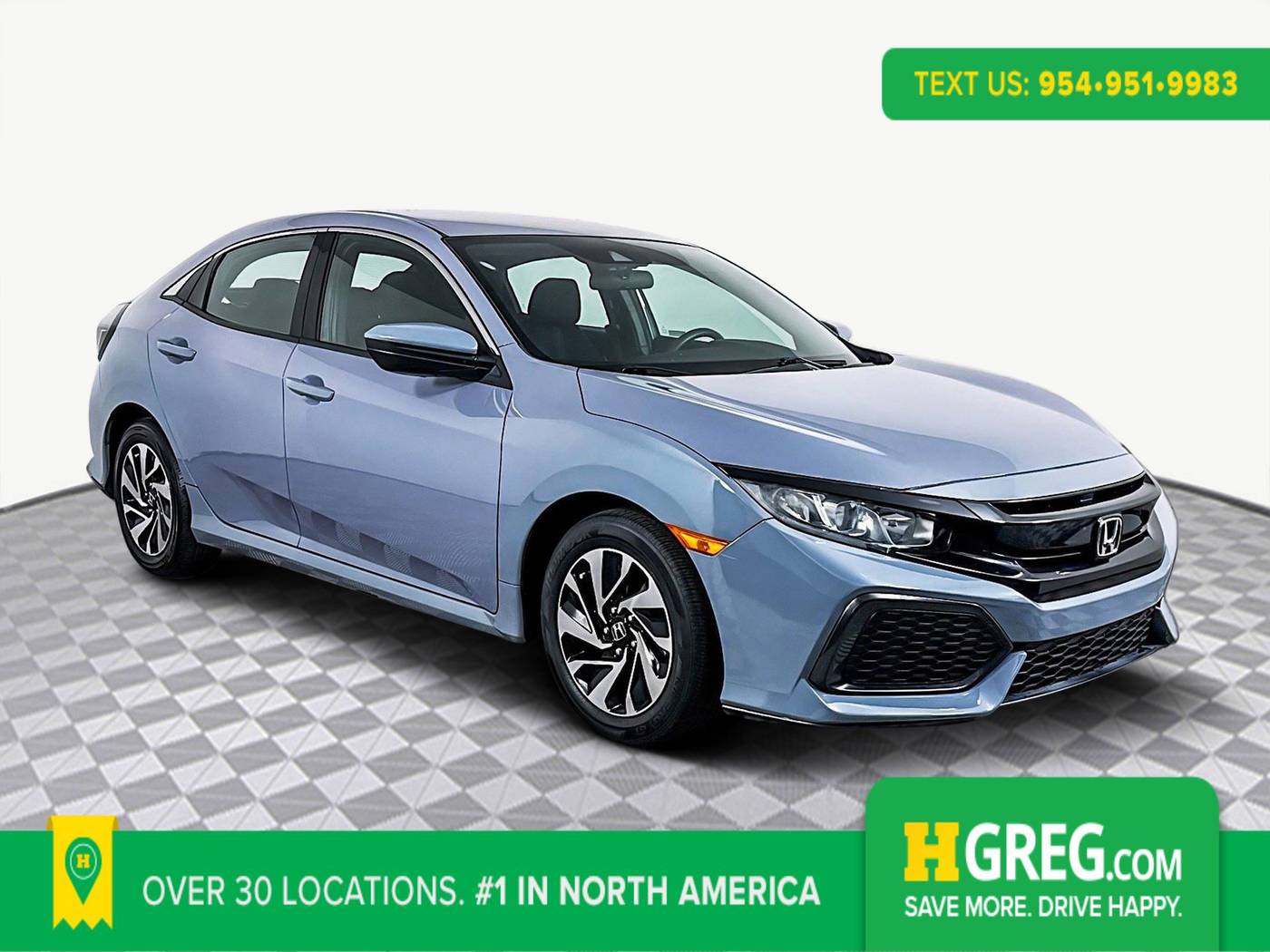 2019 Honda Civic LX — Hatchback — 40,585 mi — West Palm Beach, FL