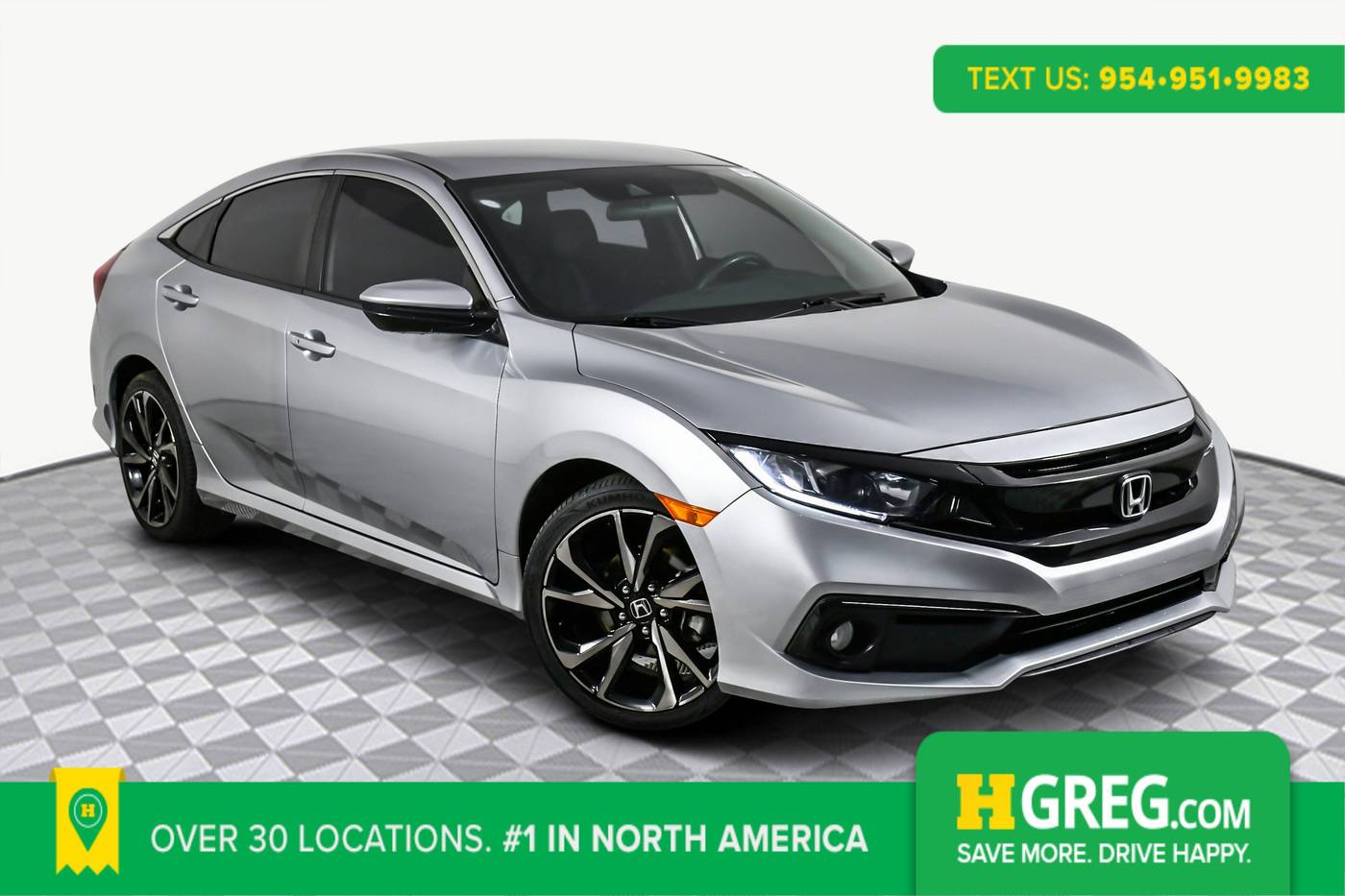 2021 Honda Civic Sport — Sedan — 72,994 mi — West Palm Beach, FL